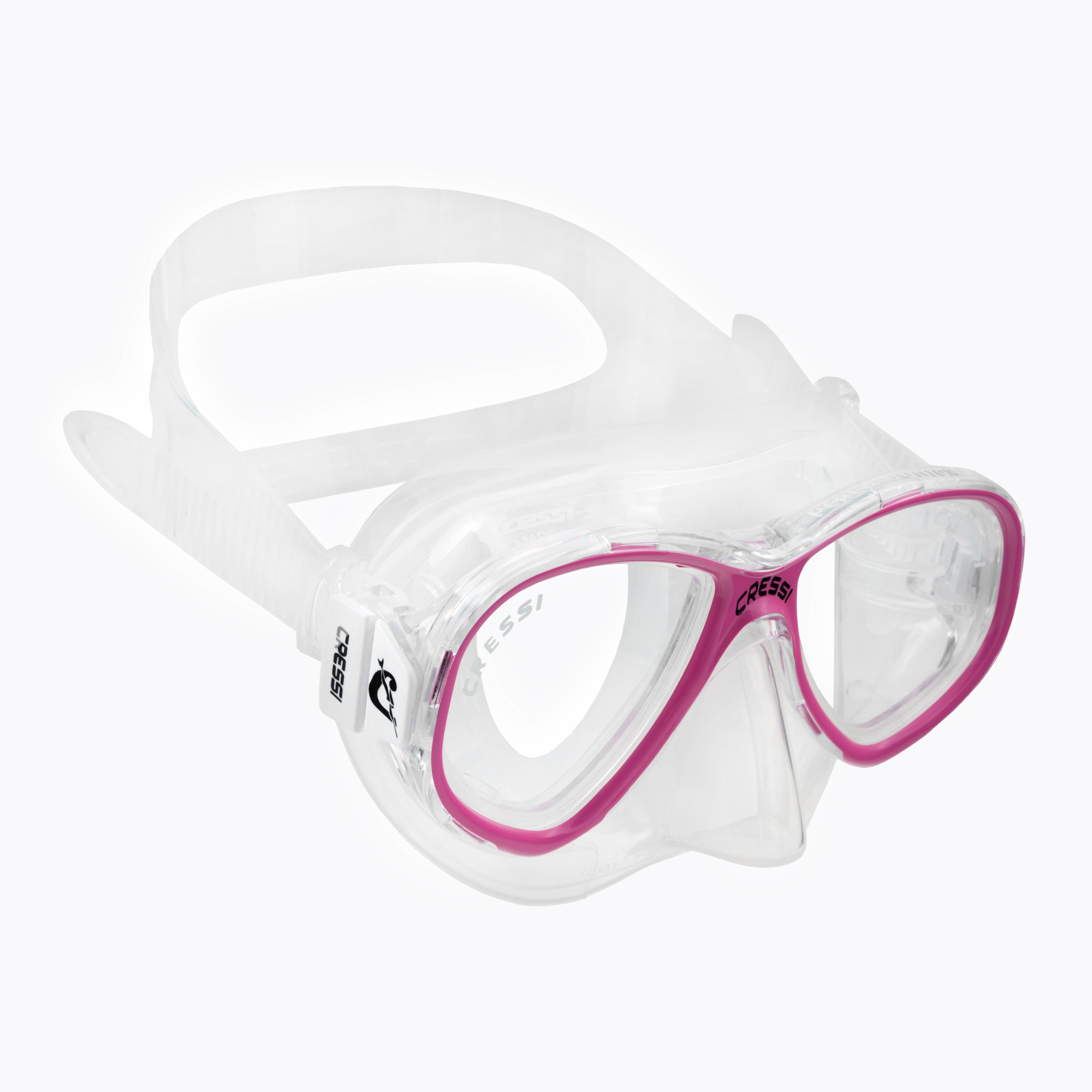 Maska do nurkowania dziecięca Cressi Perla clear/pink | WYSYŁKA W 24H | 30 DNI NA ZWROT
