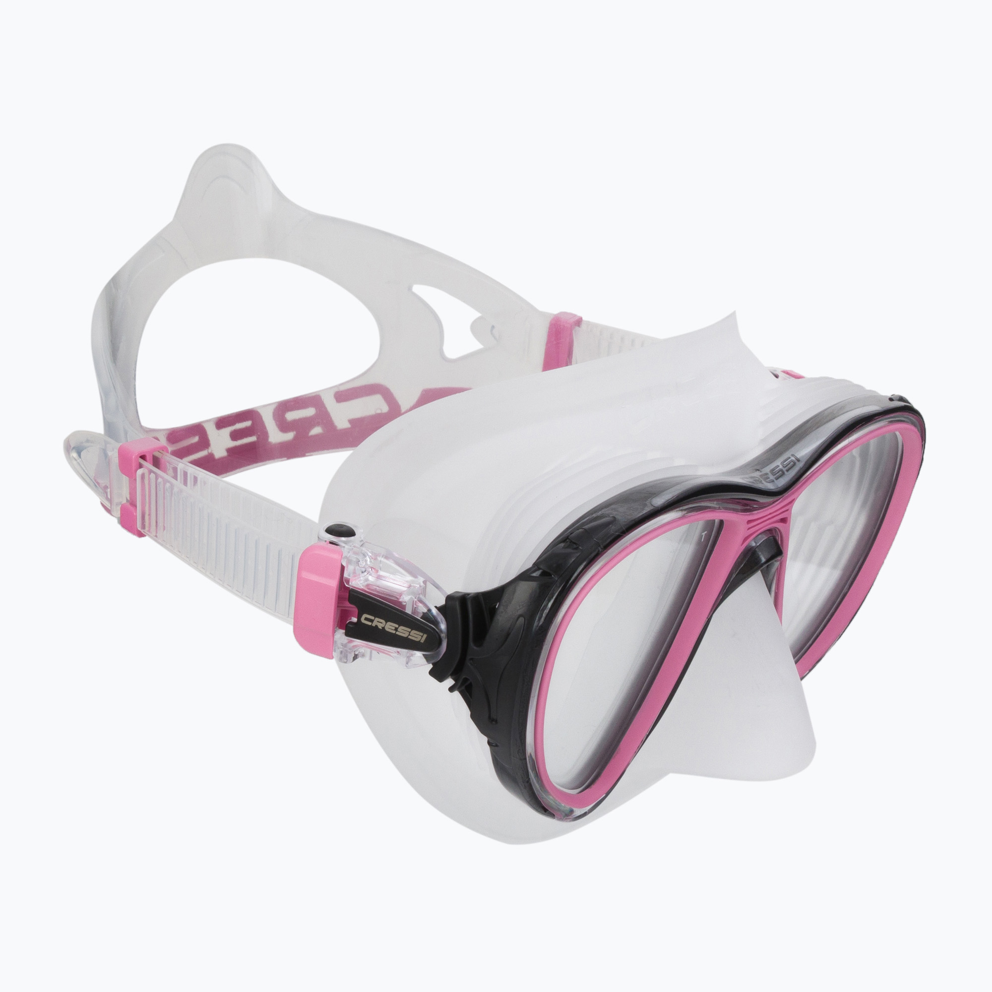 Maska do nurkowania Cressi Quantum clear/pink | WYSYŁKA W 24H | 30 DNI NA ZWROT