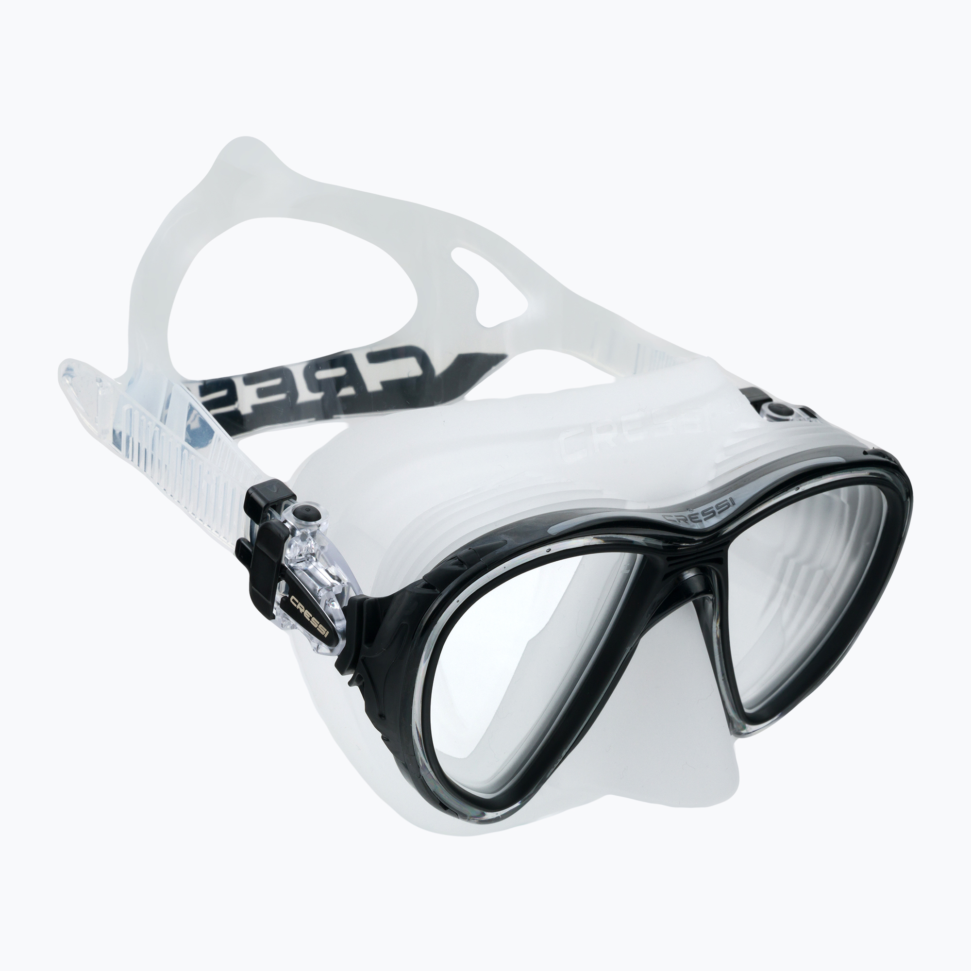 Maska do nurkowania Cressi Quantum clear/black | WYSYŁKA W 24H | 30 DNI NA ZWROT