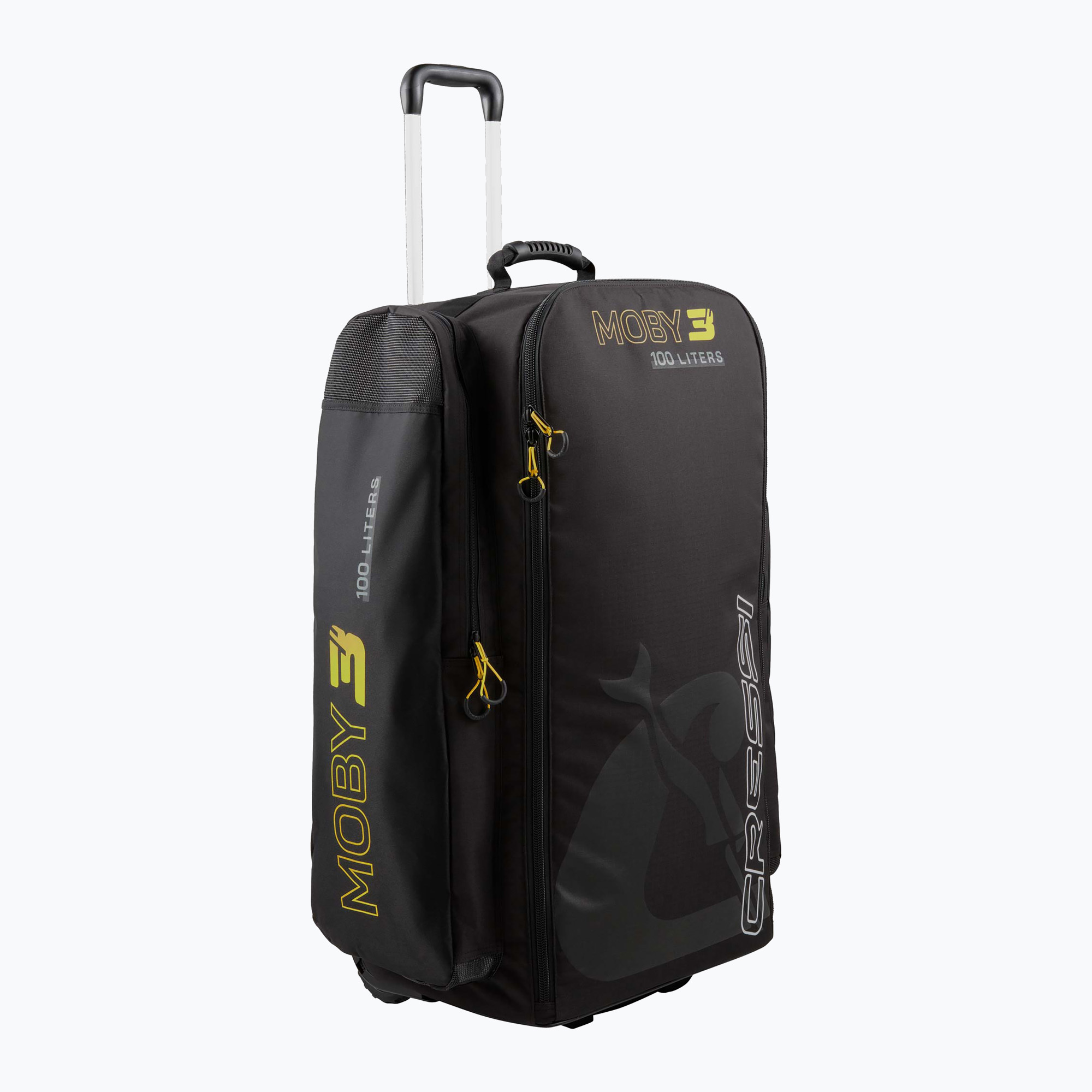 Torba podróżna Cressi Moby 3 100 l black/yellow 