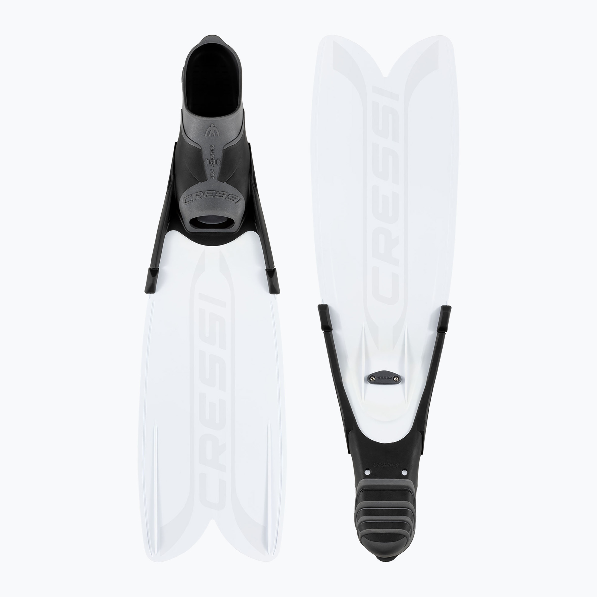 Płetwy do nurkowania Cressi Gara Turbo Flex white 
