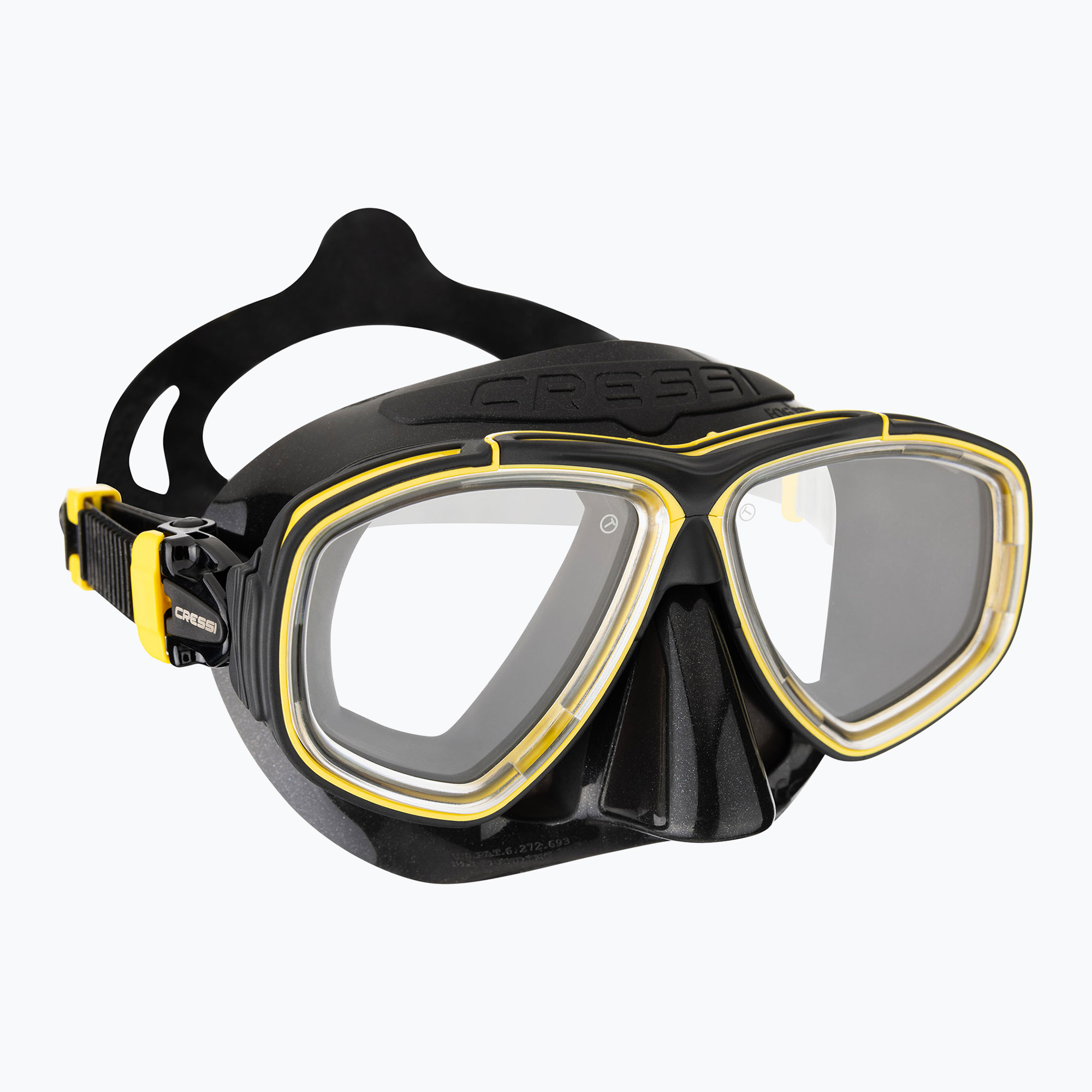 Maska do nurkowania Cressi Prisma black/yellow 