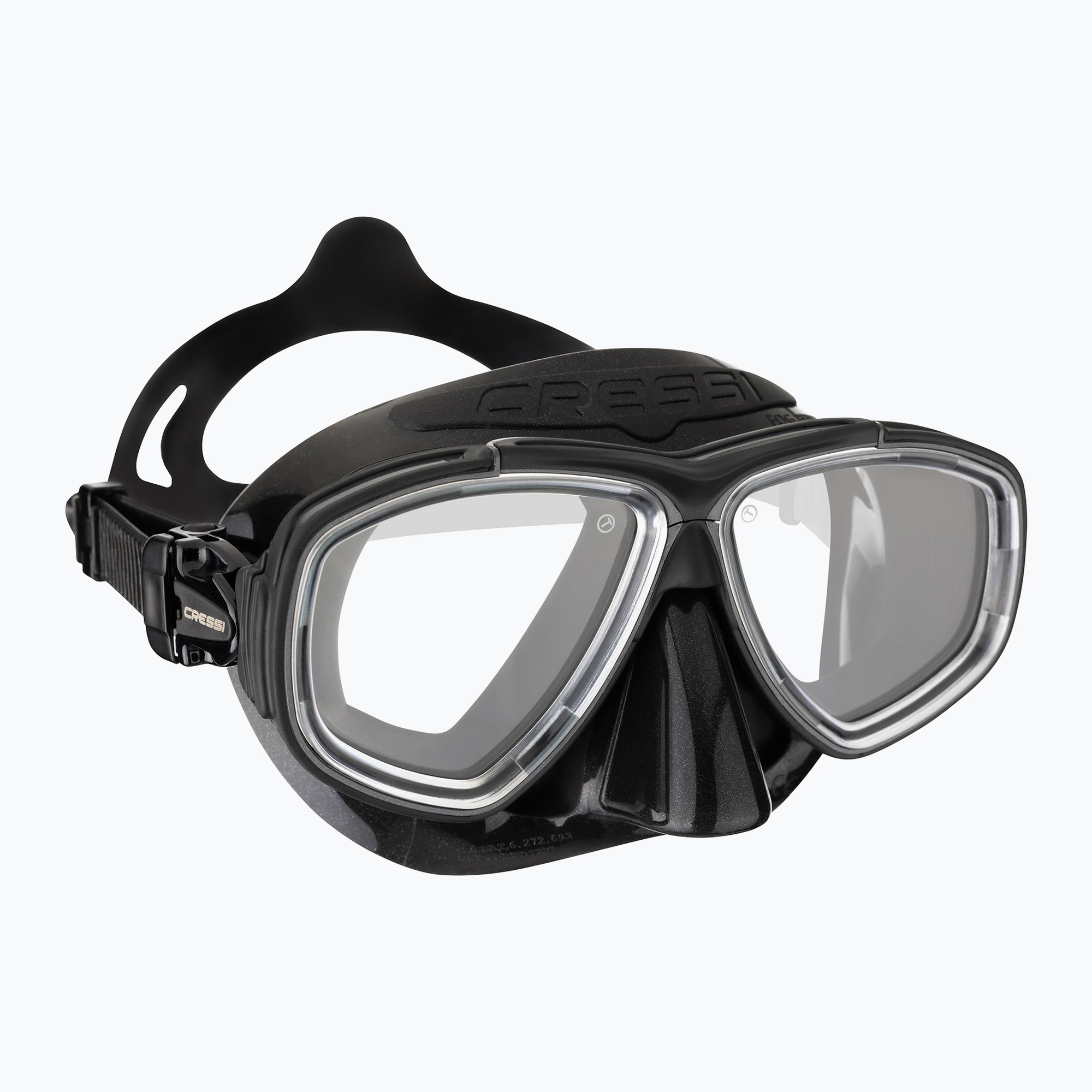 Maska do nurkowania Cressi Prisma black/black 
