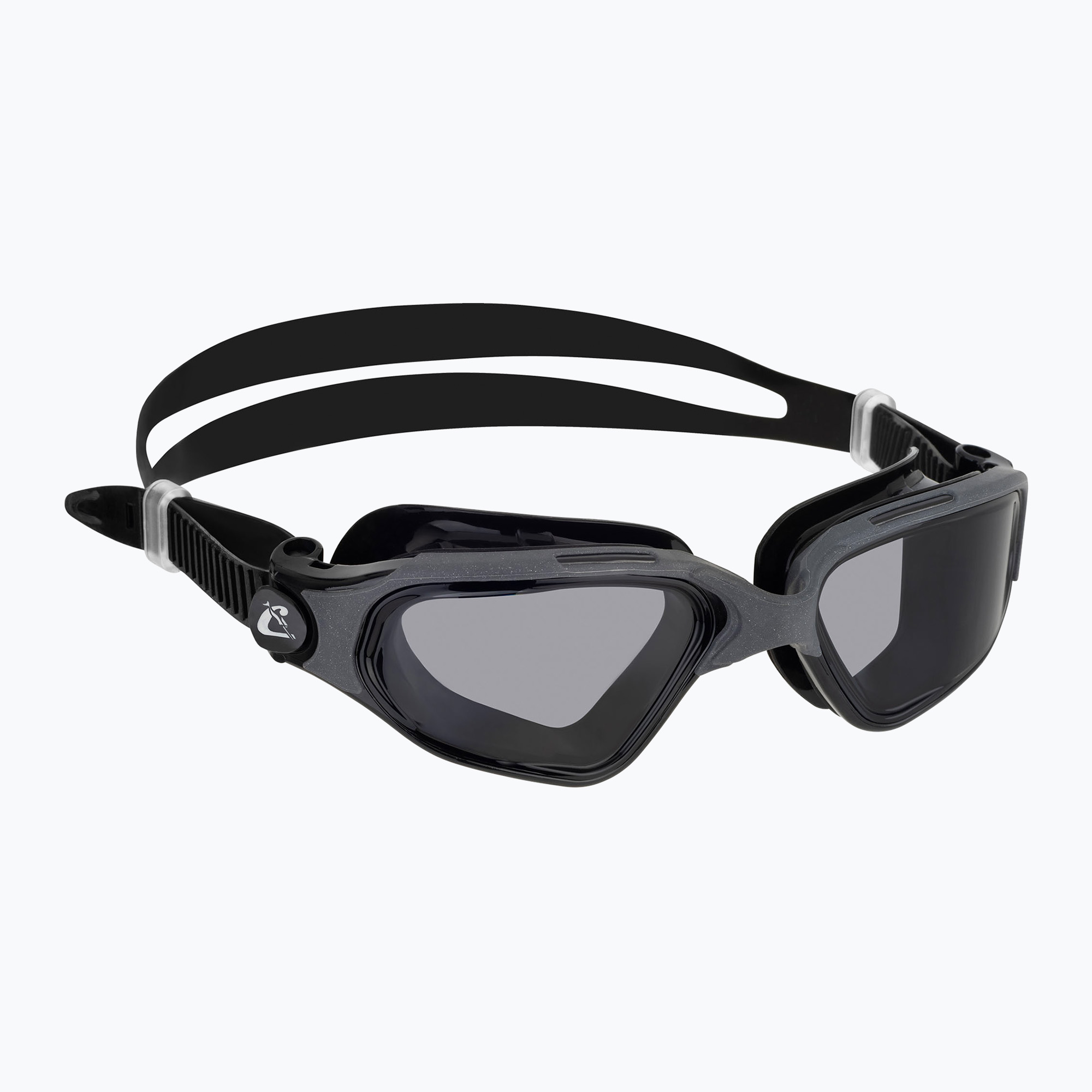 Okulary do pływania Cressi Clear Eyes black/grey smoke 