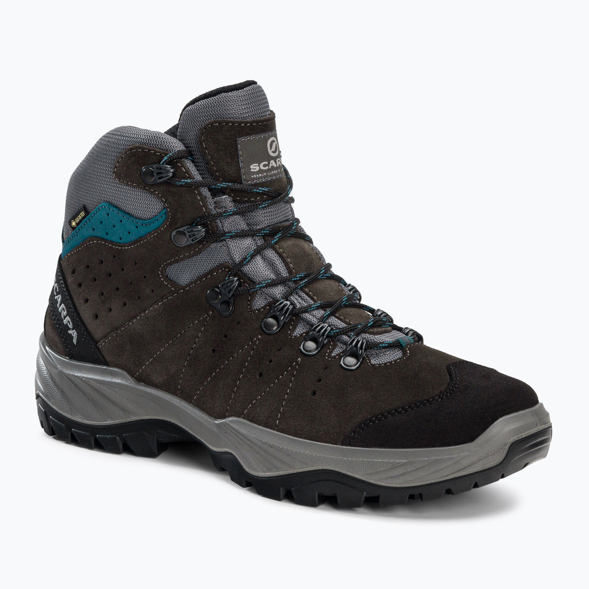 Фото - Трекінгове взуття Scarpa Buty turystyczne męskie  Mistral GTX smoke/lake blue | WYSYŁKA W 24H | 30 DNI NA ZWROT 