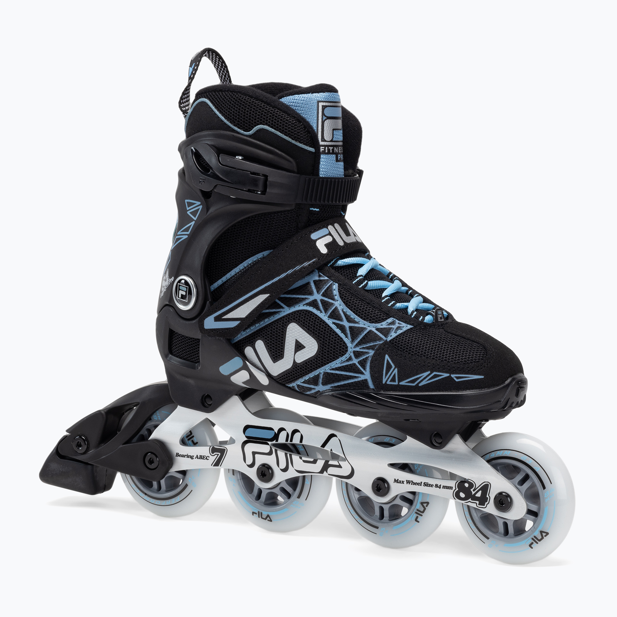 Rolki  damskie FILA Legacy Pro 84 black/light blue | WYSYŁKA W 24H | 30 DNI NA ZWROT