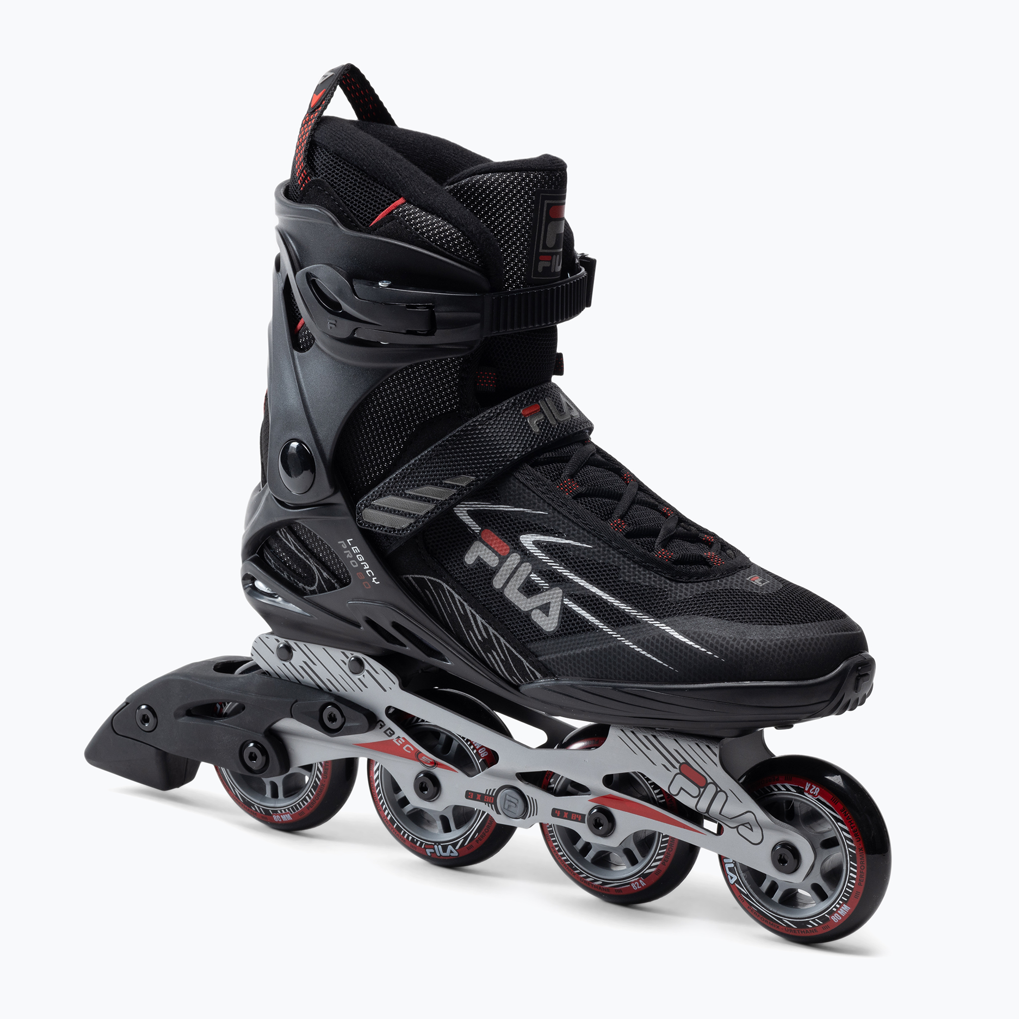 Rolki męskie FILA Legacy Pro 80 black/red | WYSYŁKA W 24H | 30 DNI NA ZWROT