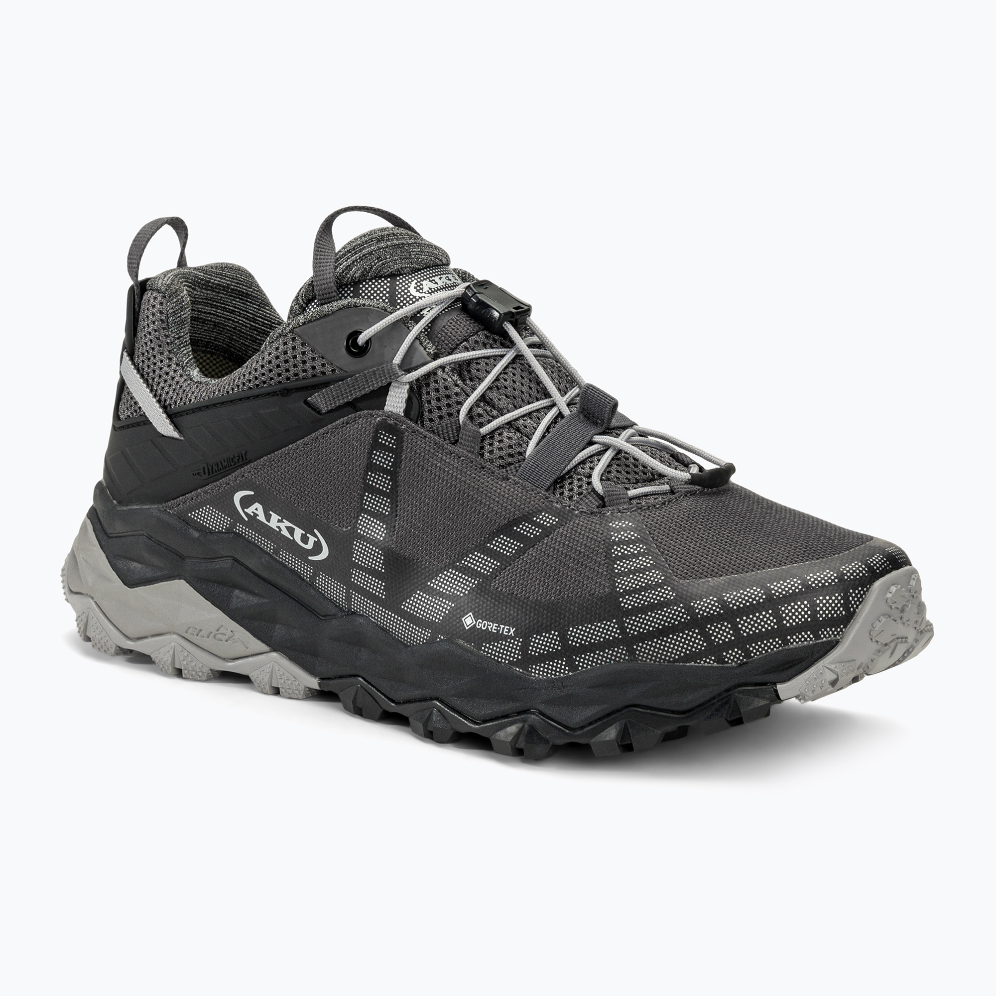 Фото - Трекінгове взуття Buty turystyczne męskie AKU Flyrock GTX black/silver | WYSYŁKA W 24H | 30