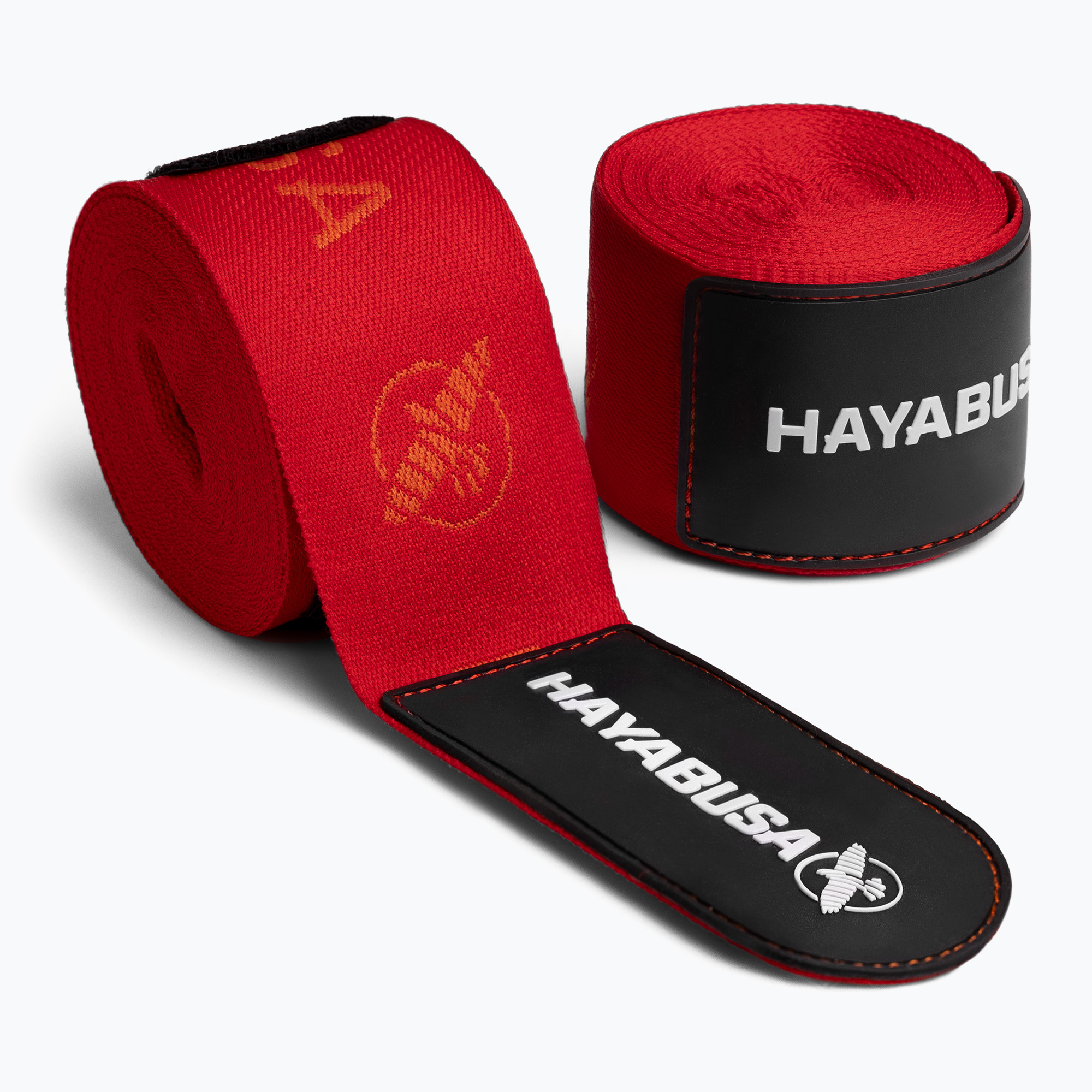Bandaże bokserskie Hayabusa Deluxe Jacquard Handwraps 450 cm red 