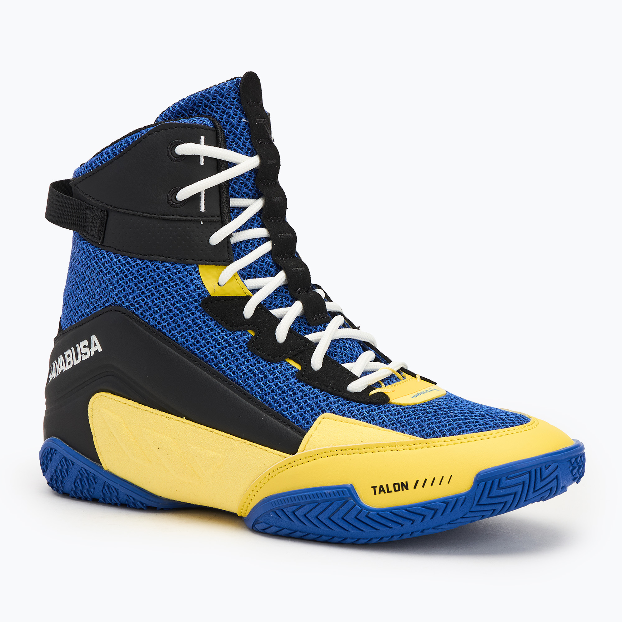 Buty bokserskie męskie Hayabusa Talon Boxing blue/yellow | WYSYŁKA W 24H | 30 DNI NA ZWROT