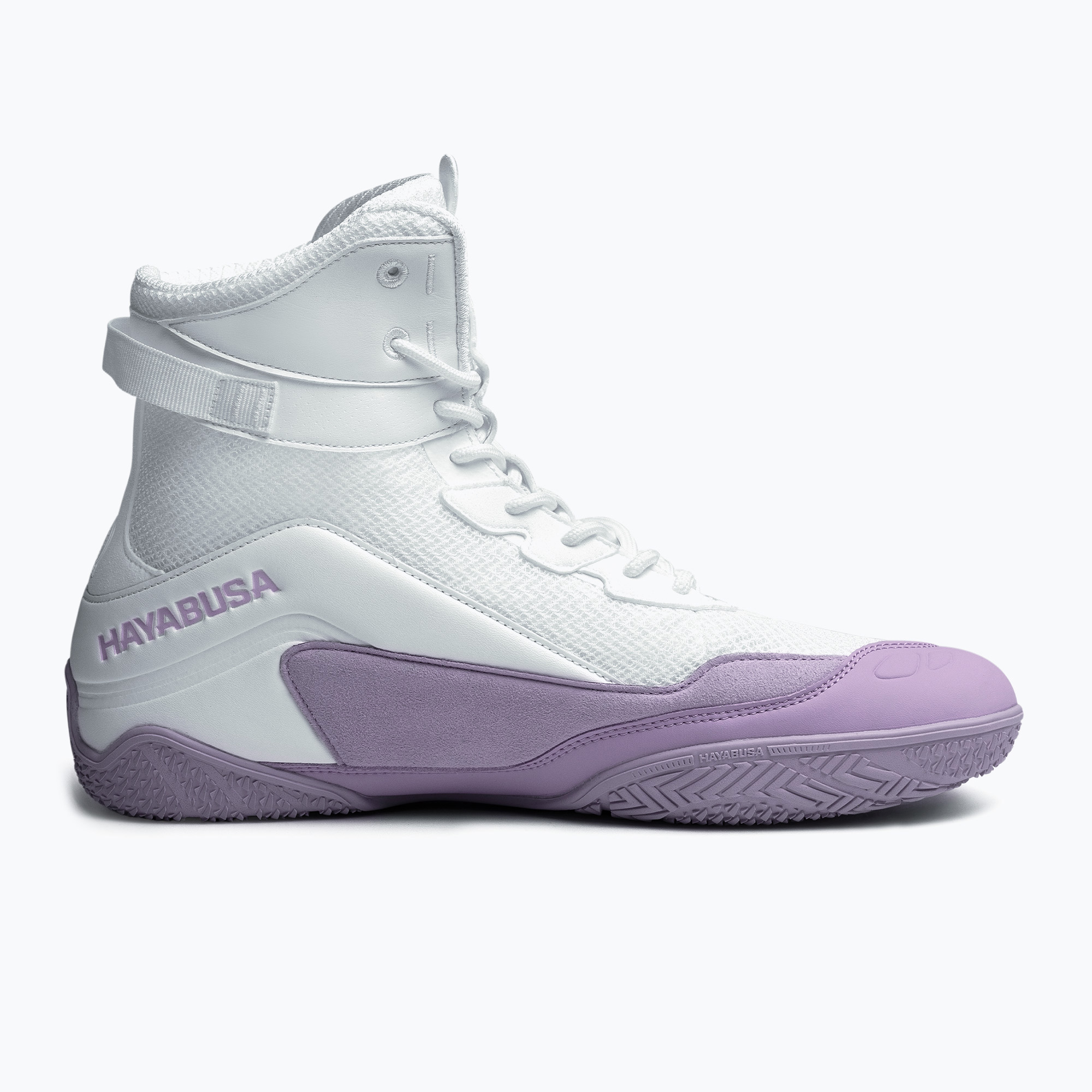 Buty bokserskie Hayabusa Talon Boxing white/lavender 