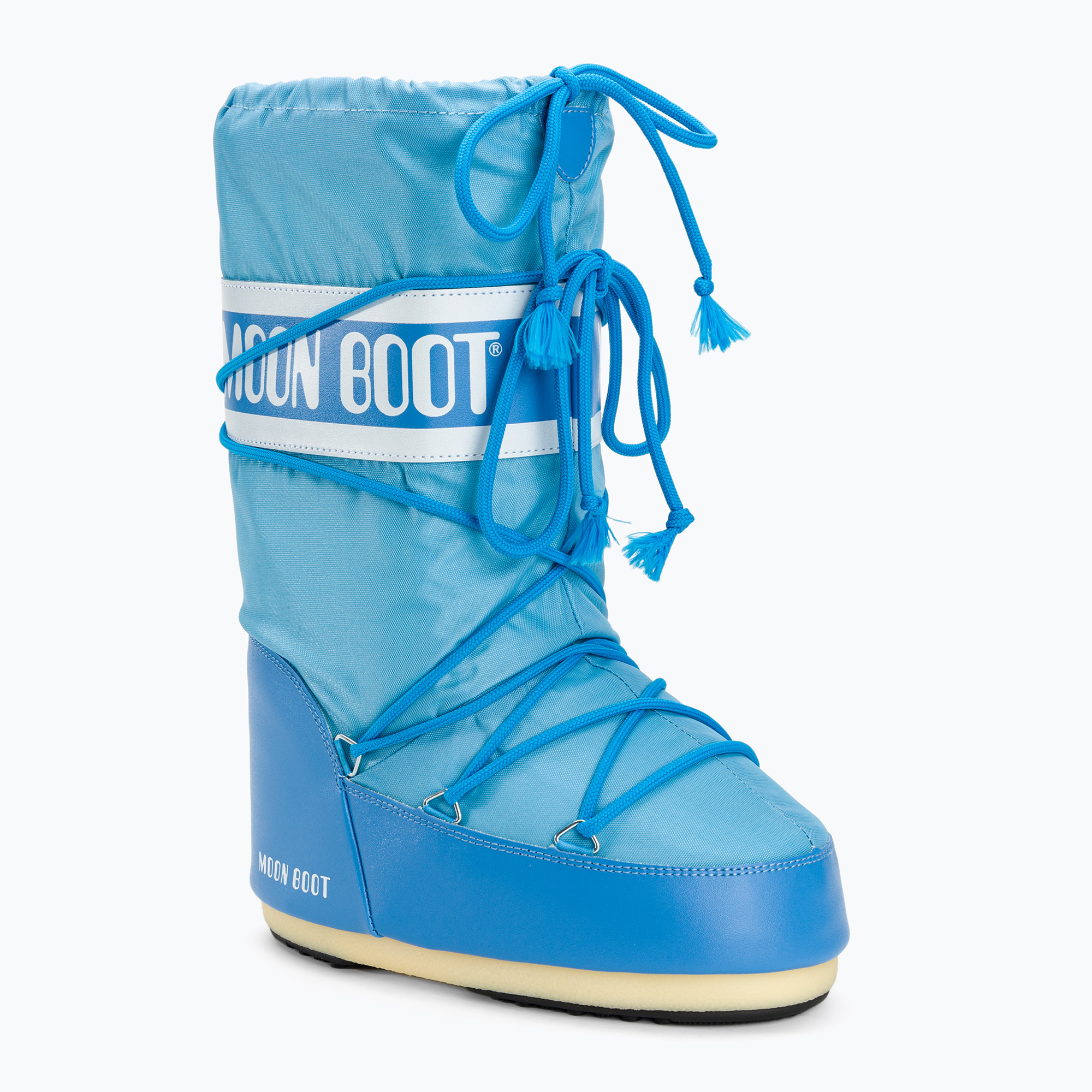 Śniegowce damskie Moon Boot Icon Nylon alaskan blue | WYSYŁKA W 24H | 30 DNI NA ZWROT