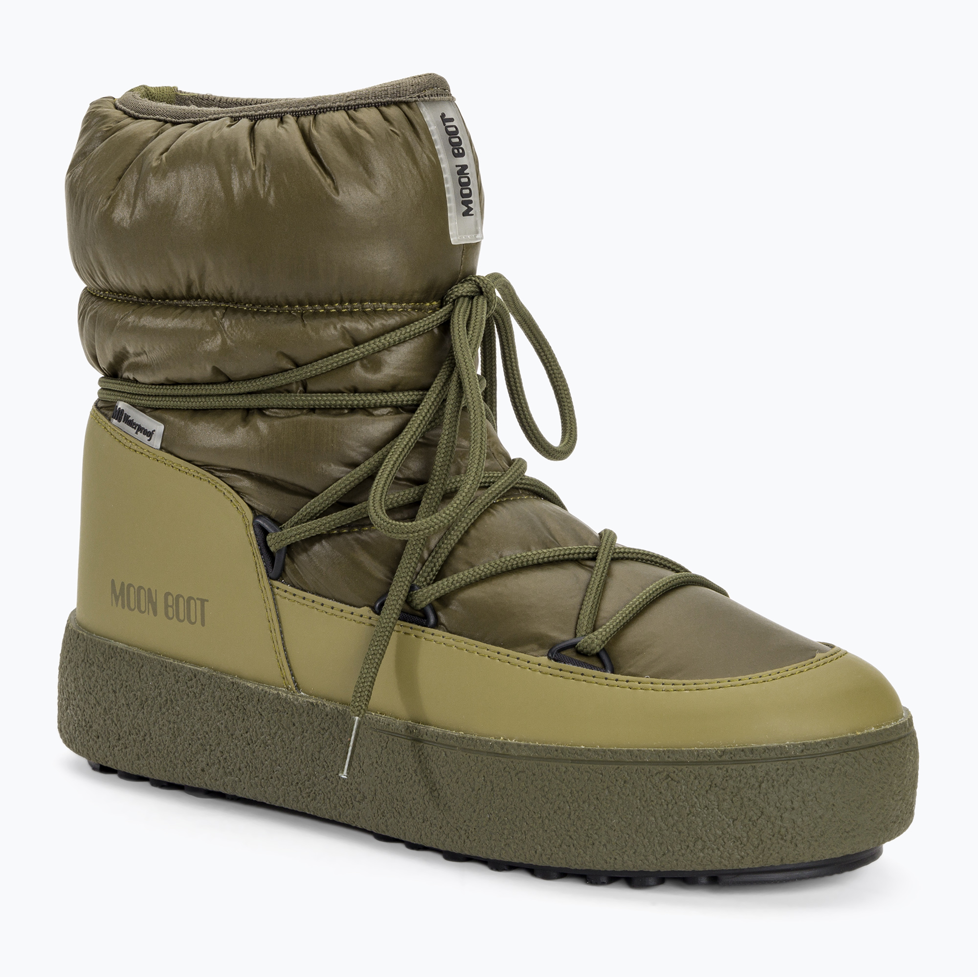 Śniegowce męskie Moon Boot Mtrack Low Nylon Wp khaki | WYSYŁKA W 24H | 30 DNI NA ZWROT