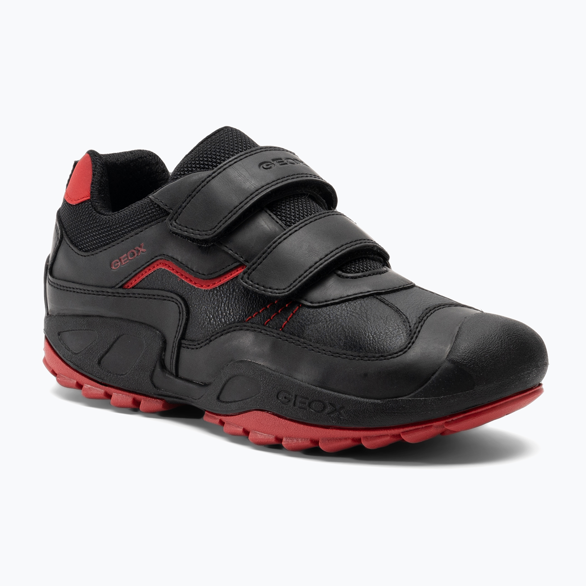 Buty juniorskie Geox New Savage black/red | WYSYŁKA W 24H | 30 DNI NA ZWROT