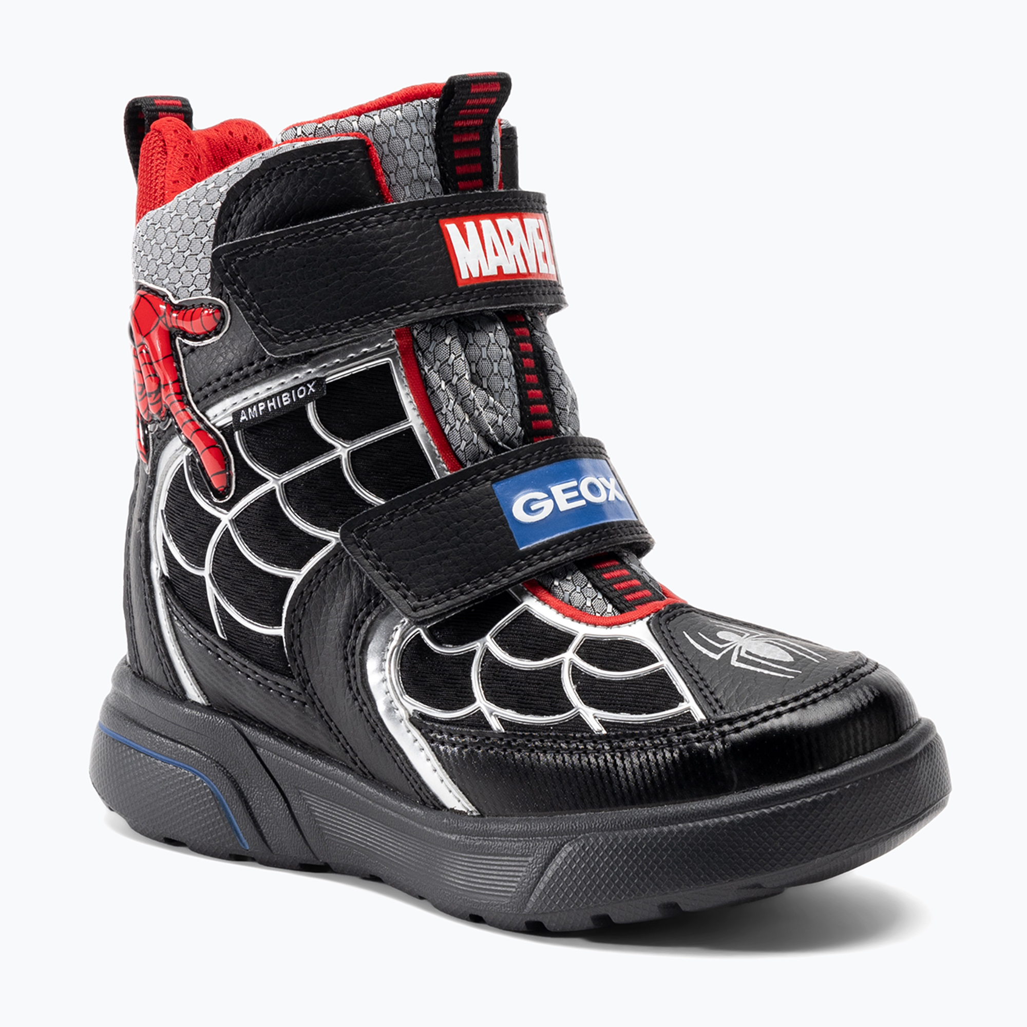 Buty juniorskie Geox Sveggen Abx black/red | WYSYŁKA W 24H | 30 DNI NA ZWROT