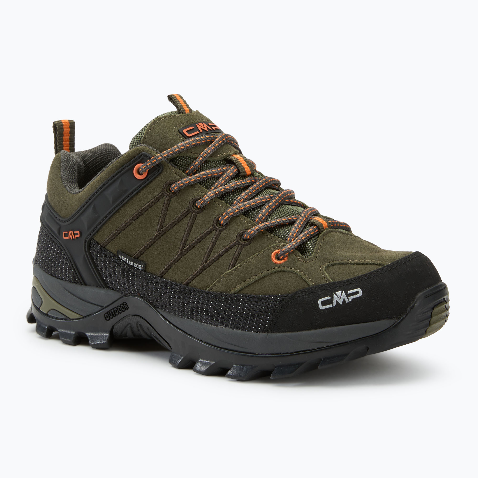 Buty trekkingowe męskie CMP Rigel Low olive / flame | WYSYŁKA W 24H | 30 DNI NA ZWROT