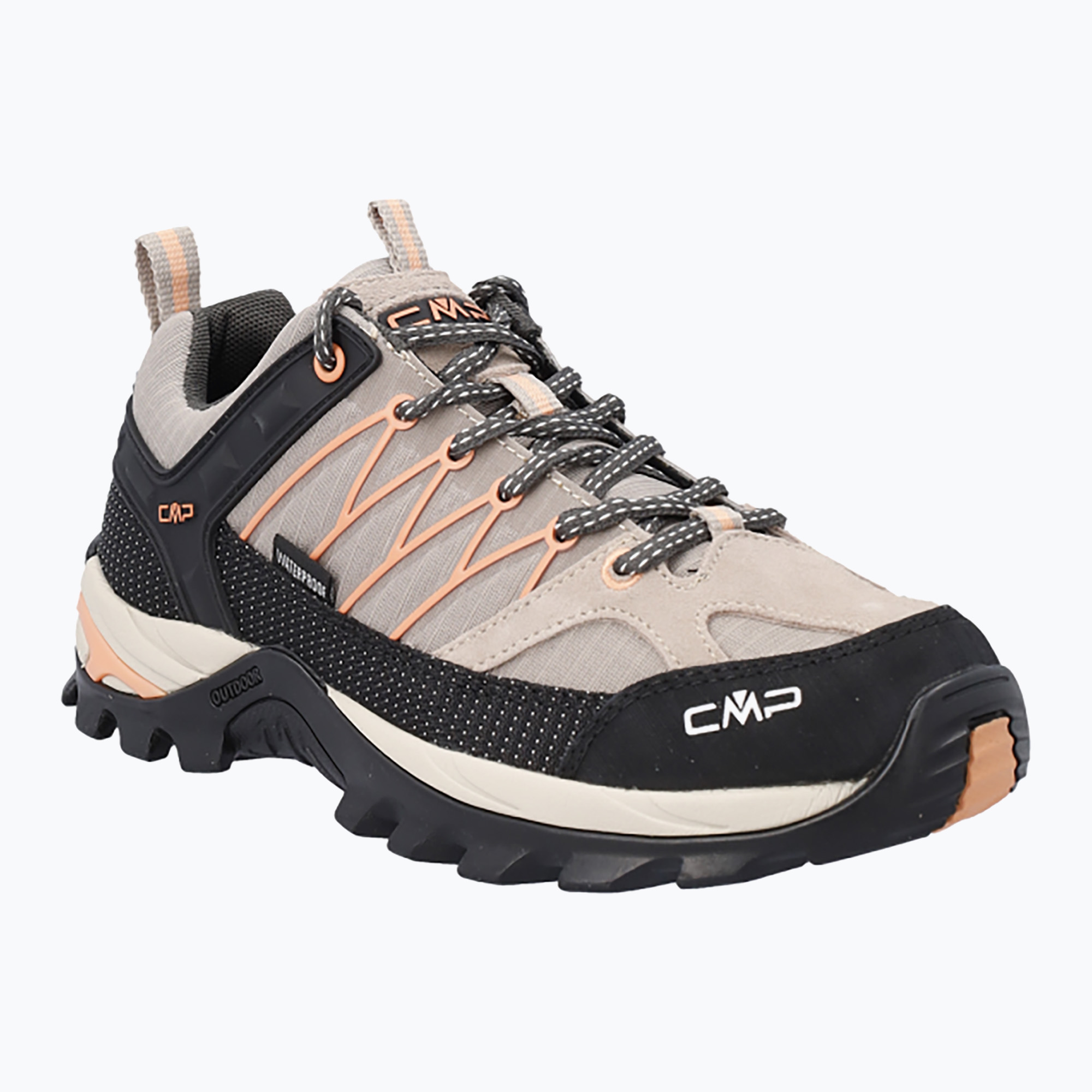 Buty trekkingowe damskie CMP Rigel Low Wp sabbia/salmone | WYSYŁKA W 24H | 30 DNI NA ZWROT