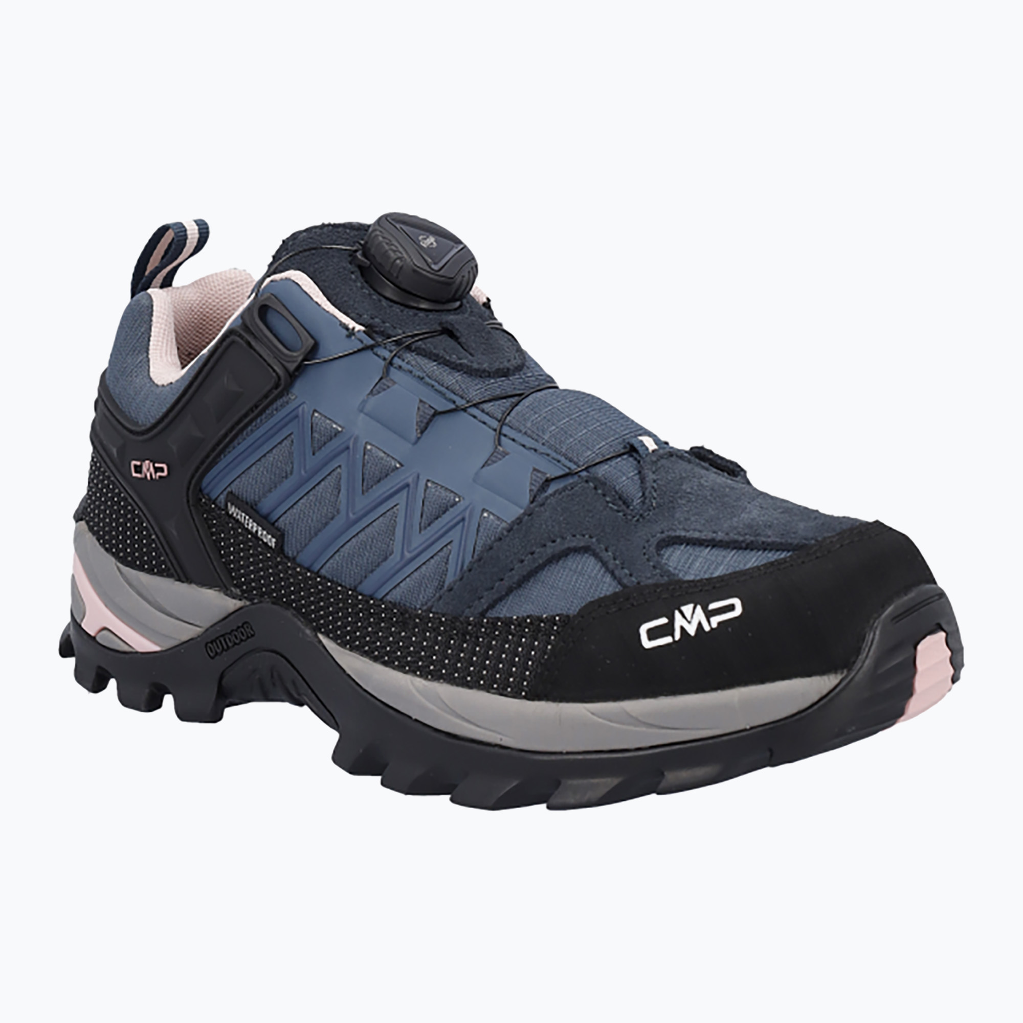 Buty trekkingowe męskie CMP Rigel Low Fitgo asphalt/antracite/rose | WYSYŁKA W 24H | 30 DNI NA ZWROT