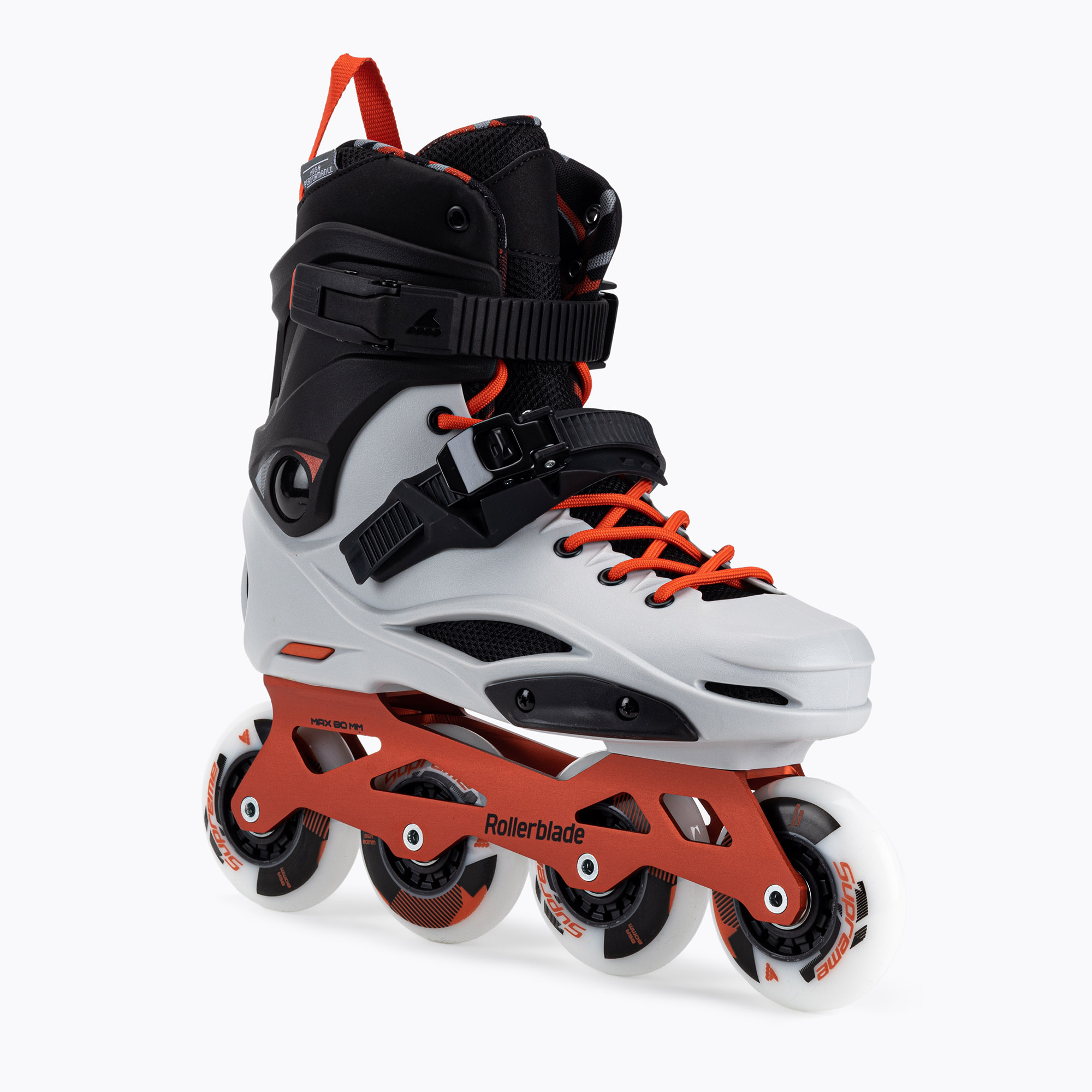 Rolki męskie Rollerblade RB PRO X grey/warm red | WYSYŁKA W 24H | 30 DNI NA ZWROT