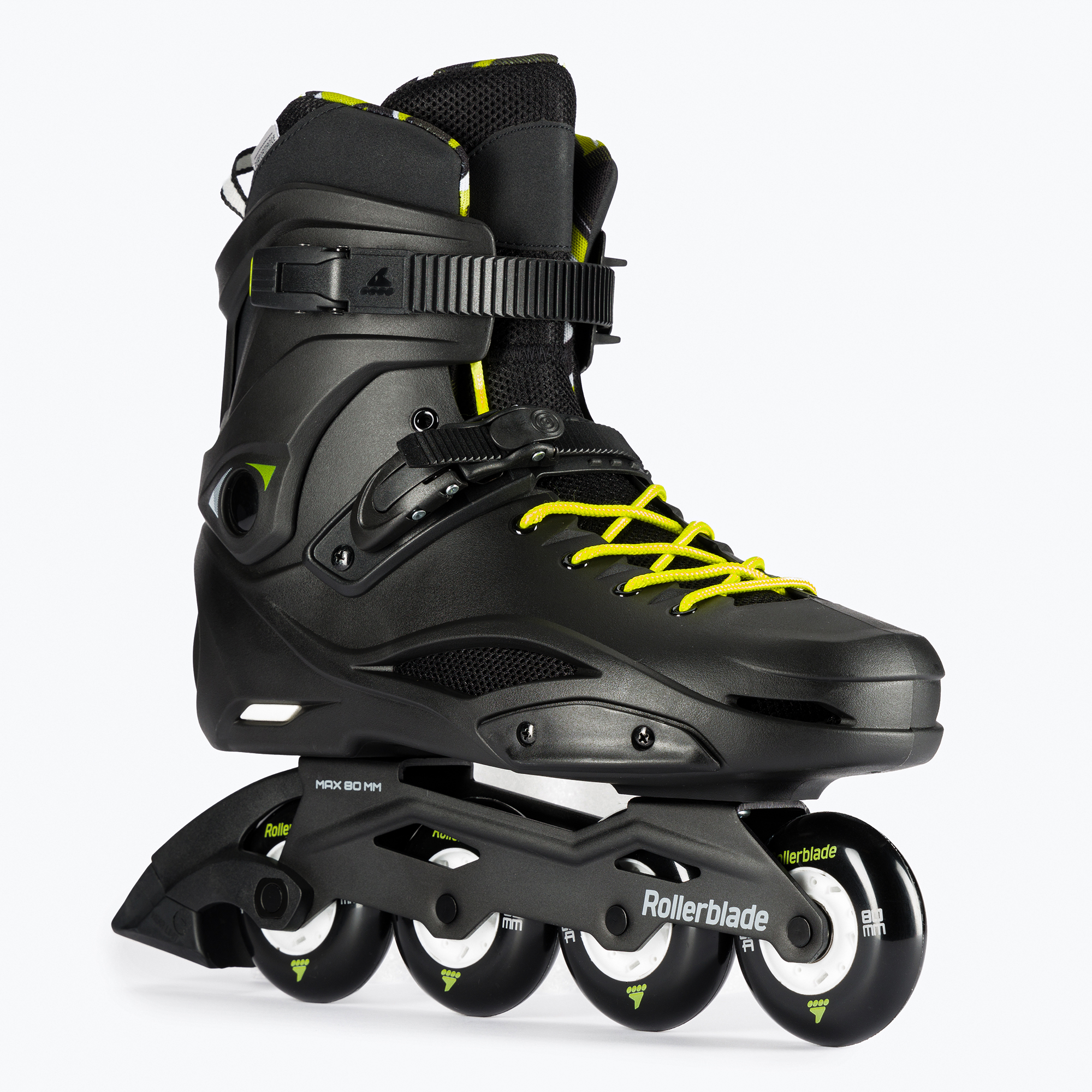 Rolki męskie Rollerblade RB Cruiser black/neon yellow | WYSYŁKA W 24H | 30 DNI NA ZWROT