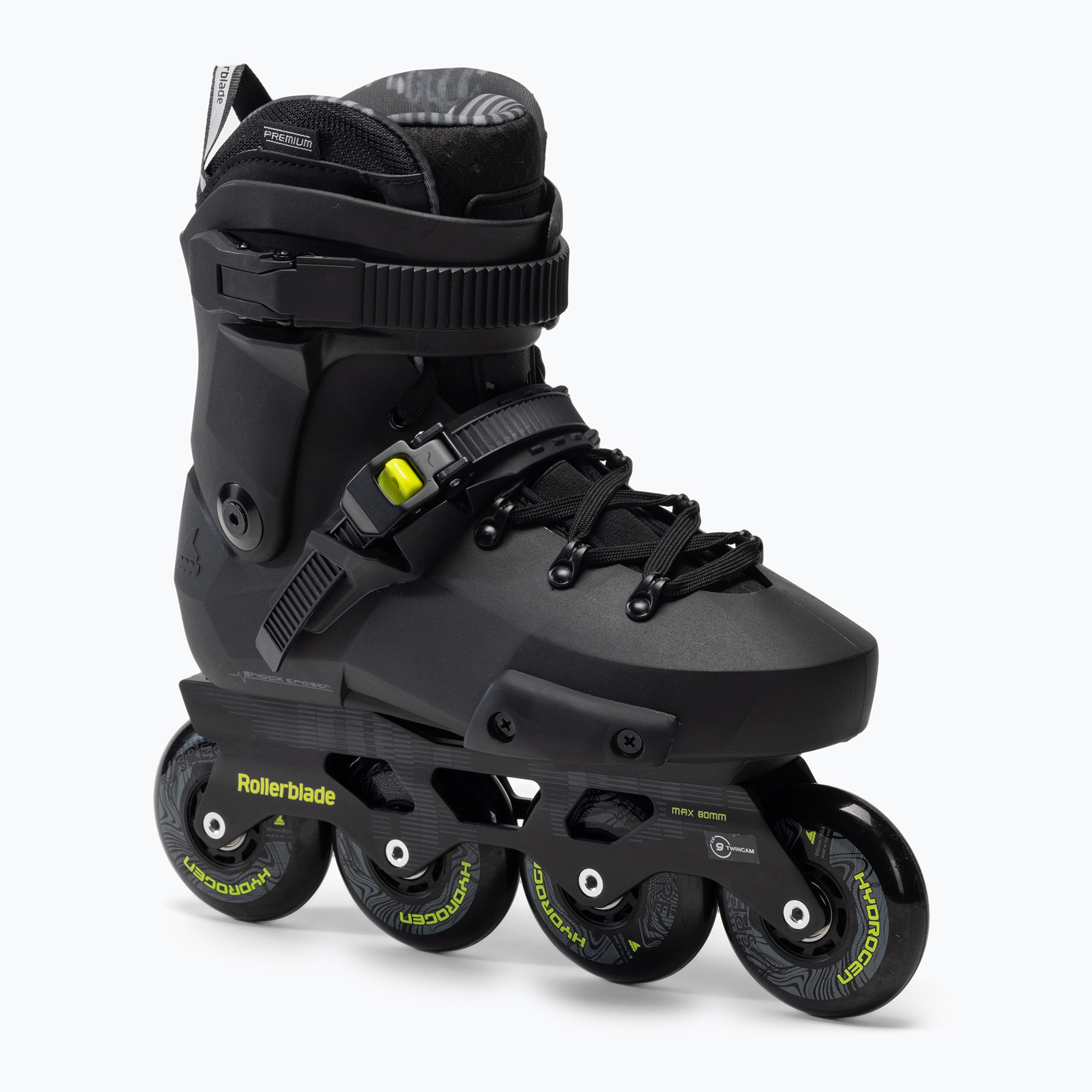 Rolki męskie Rollerblade Twister XT black/lime | WYSYŁKA W 24H | 30 DNI NA ZWROT