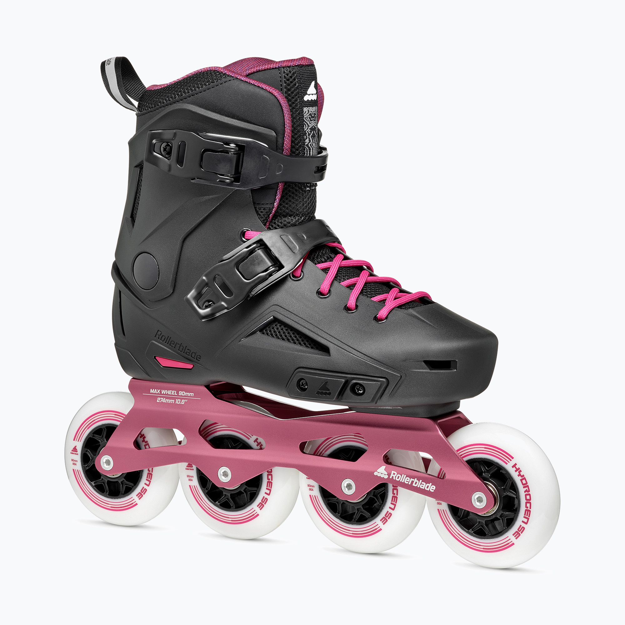 Rolki damskie Rollerblade Lightning 90 W black/sangria | WYSYŁKA W 24H | 30 DNI NA ZWROT