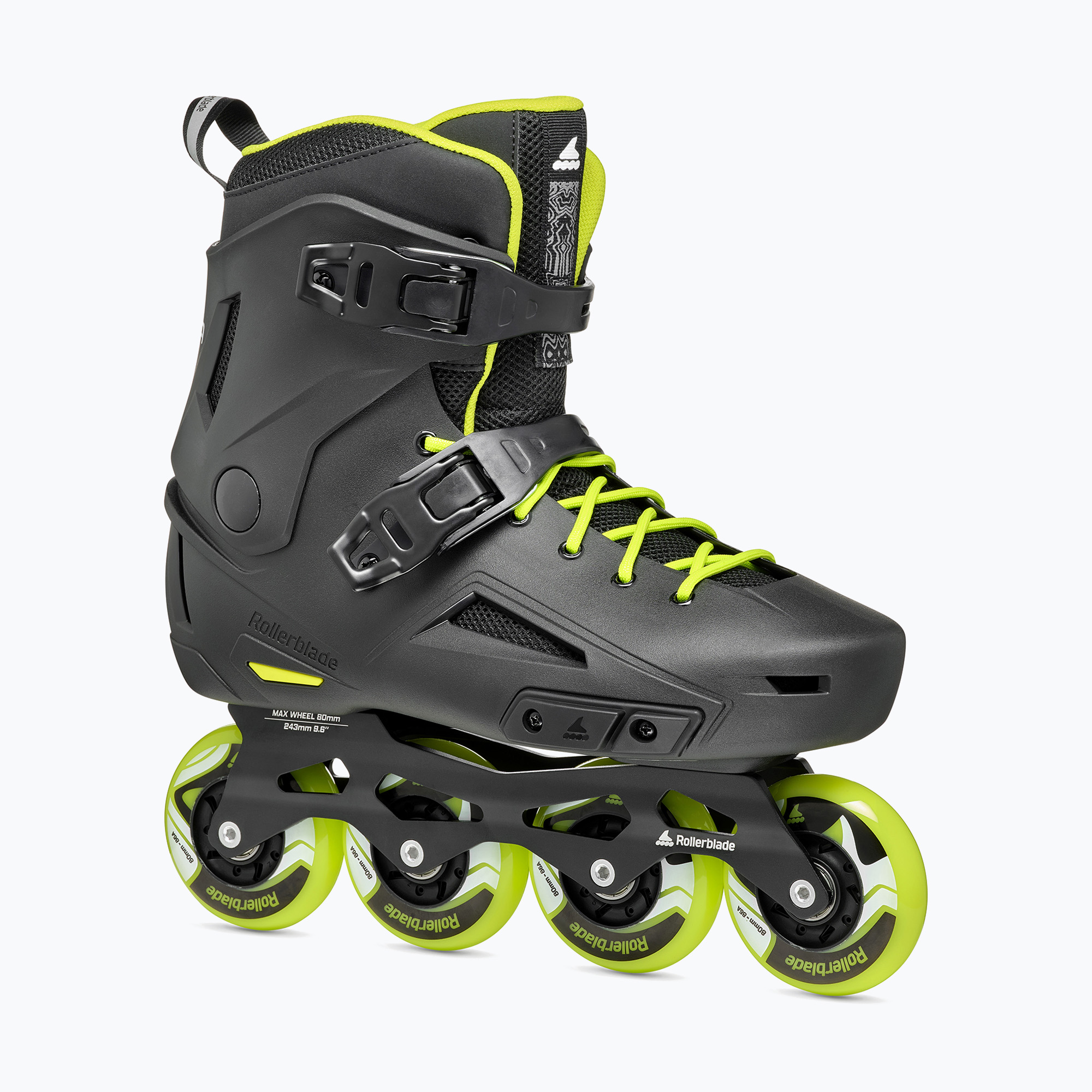 Rolki męskie Rollerblade Lightning black/lime | WYSYŁKA W 24H | 30 DNI NA ZWROT