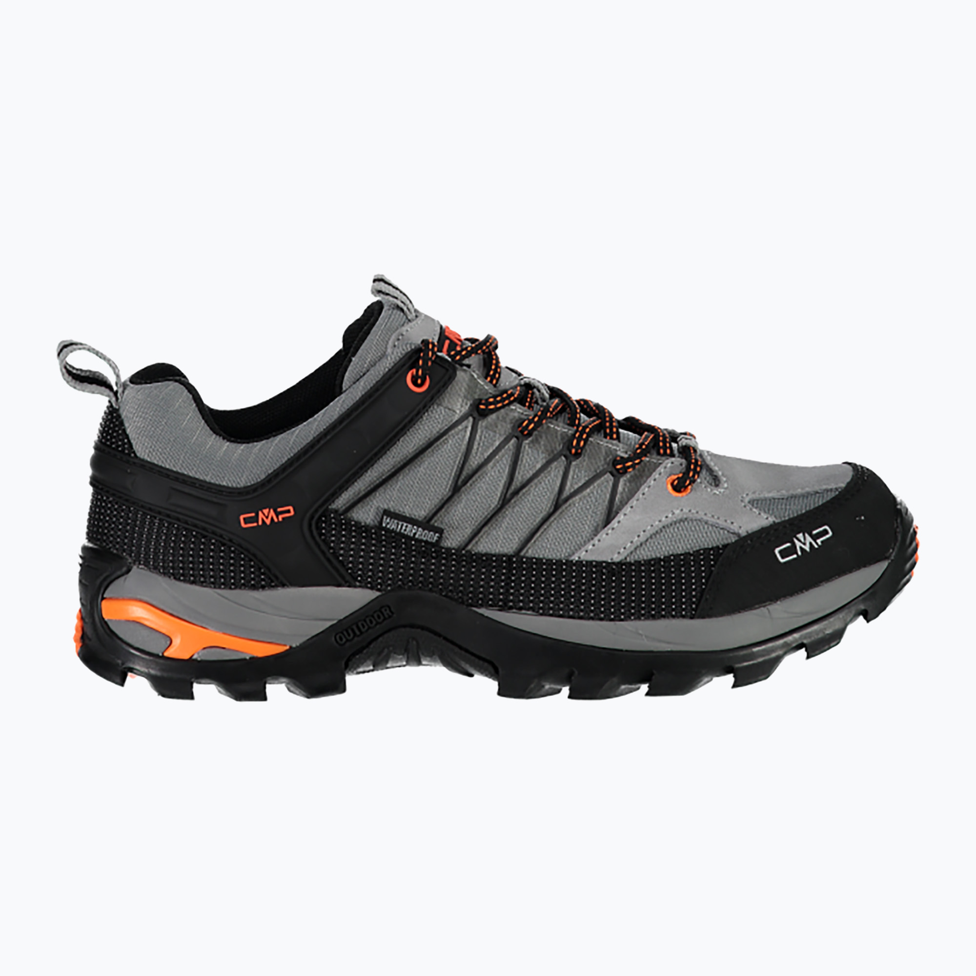 Buty trekkingowe męskie CMP Rigel Low Wp cemento/nero | WYSYŁKA W 24H | 30 DNI NA ZWROT