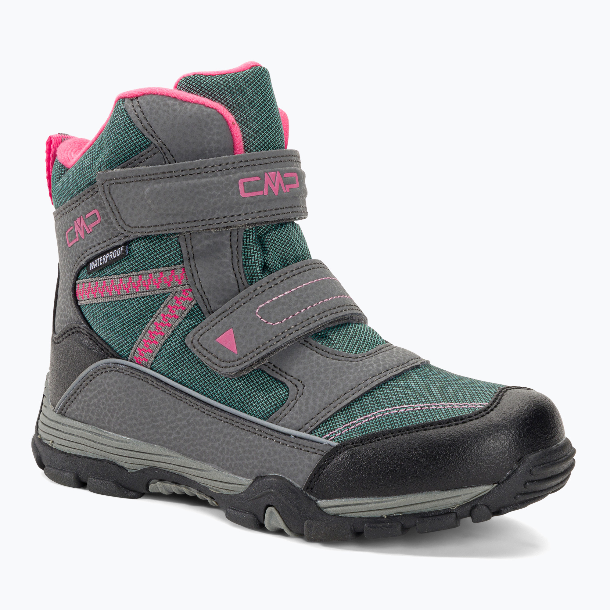 Zdjęcia - Buty trekkingowe CMP Śniegowce dziecięce  Pyry Snowboots graffite/acqua | WYSYŁKA W 24H | 30 