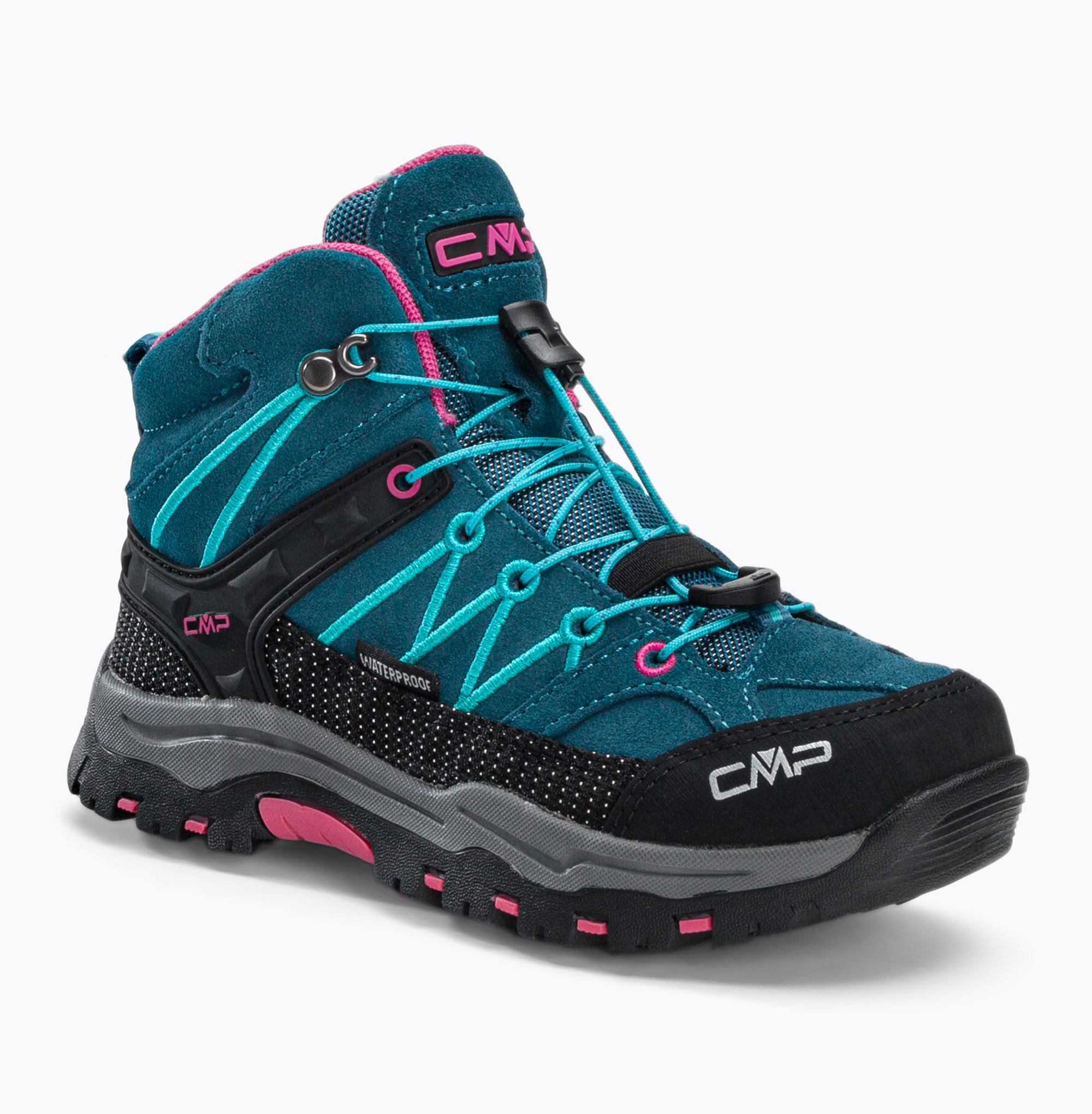 Zdjęcia - Buty trekkingowe CMP  dziecięce  Rigel Mid niebieskie 3Q12944 | WYSYŁKA W 24 