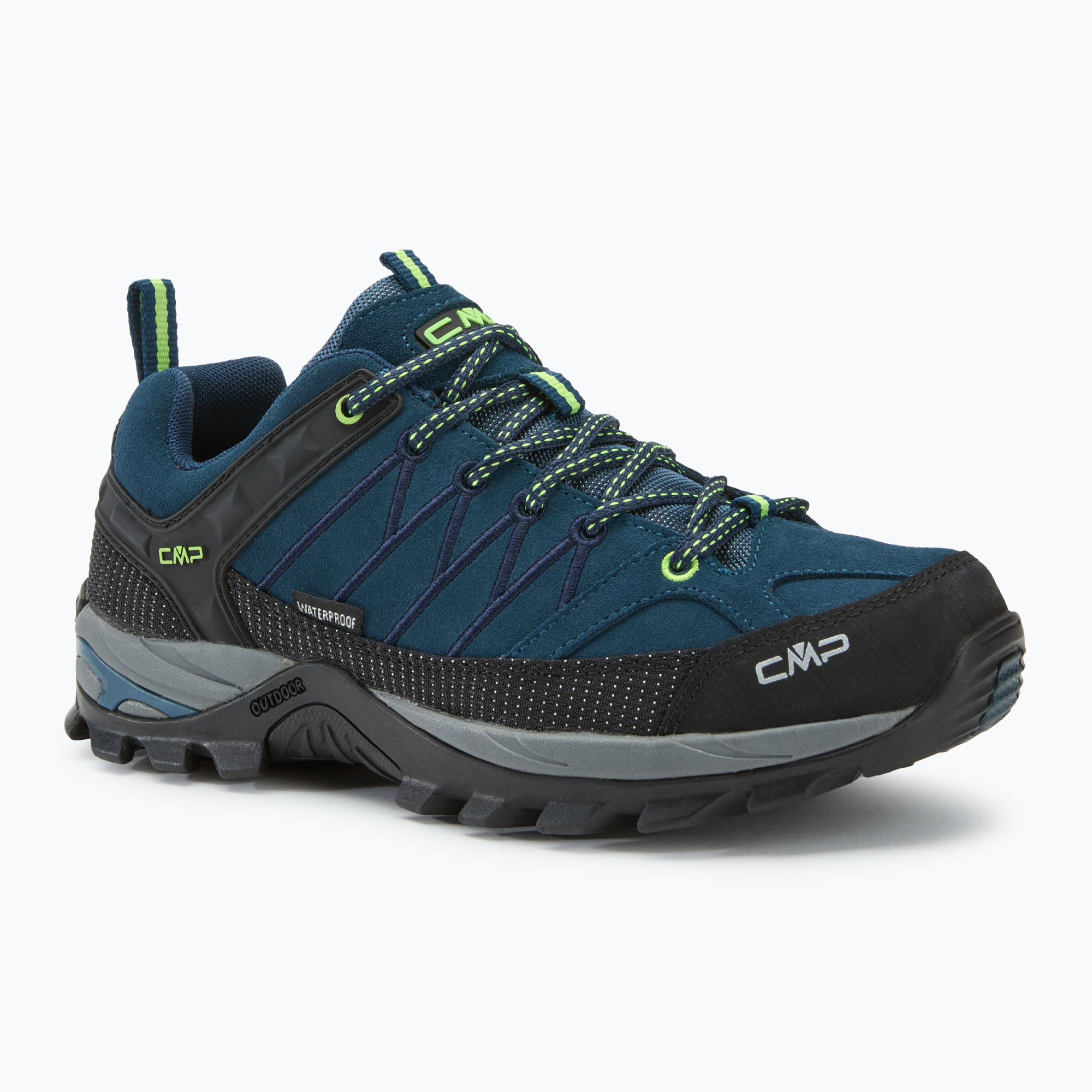 Buty trekkingowe męskie CMP Rigel Low blue ink / yellow fluo | WYSYŁKA W 24H | 30 DNI NA ZWROT