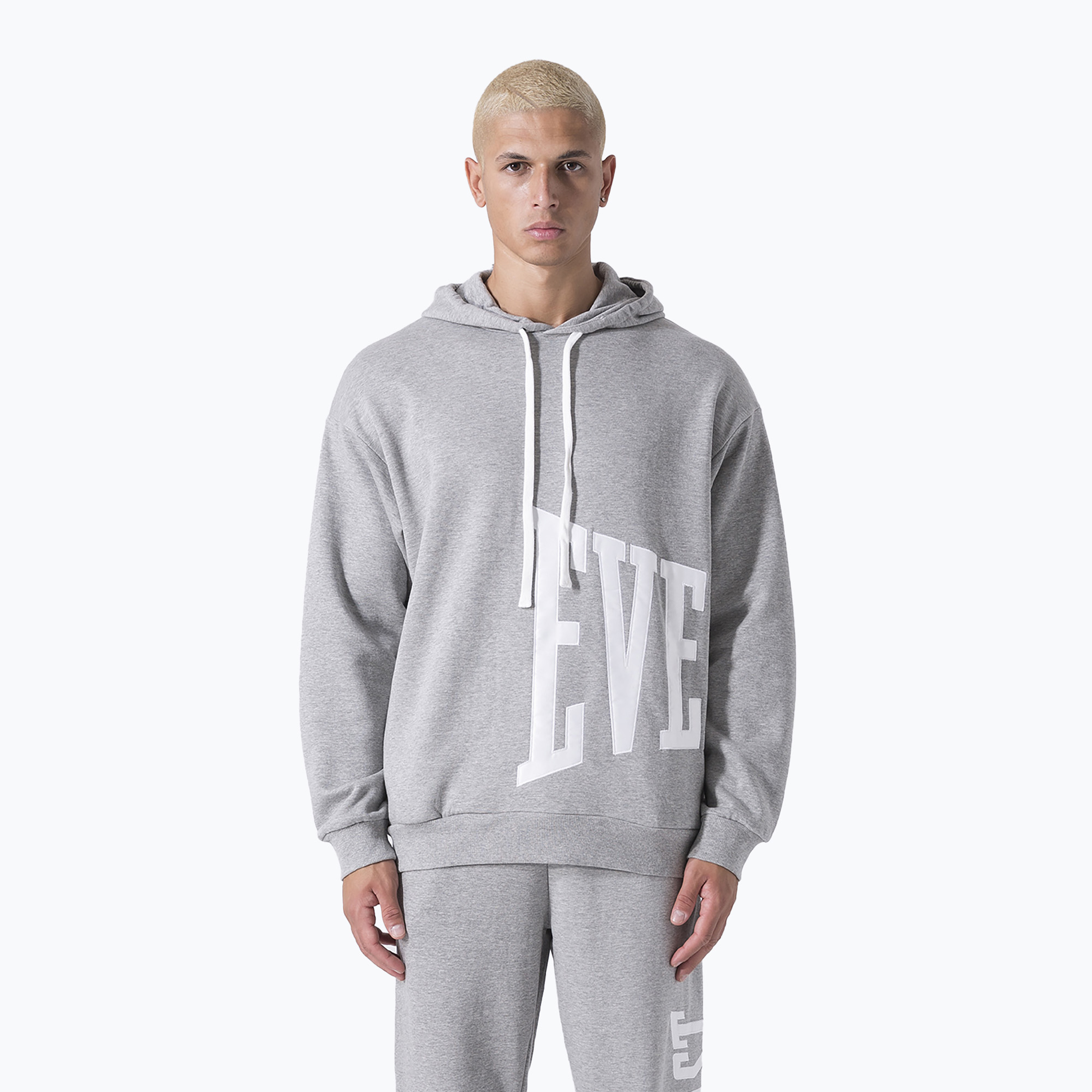 Bluza męska Everlast Exclusive Hoodie Logo grey/melange | WYSYŁKA W 24H | 30 DNI NA ZWROT