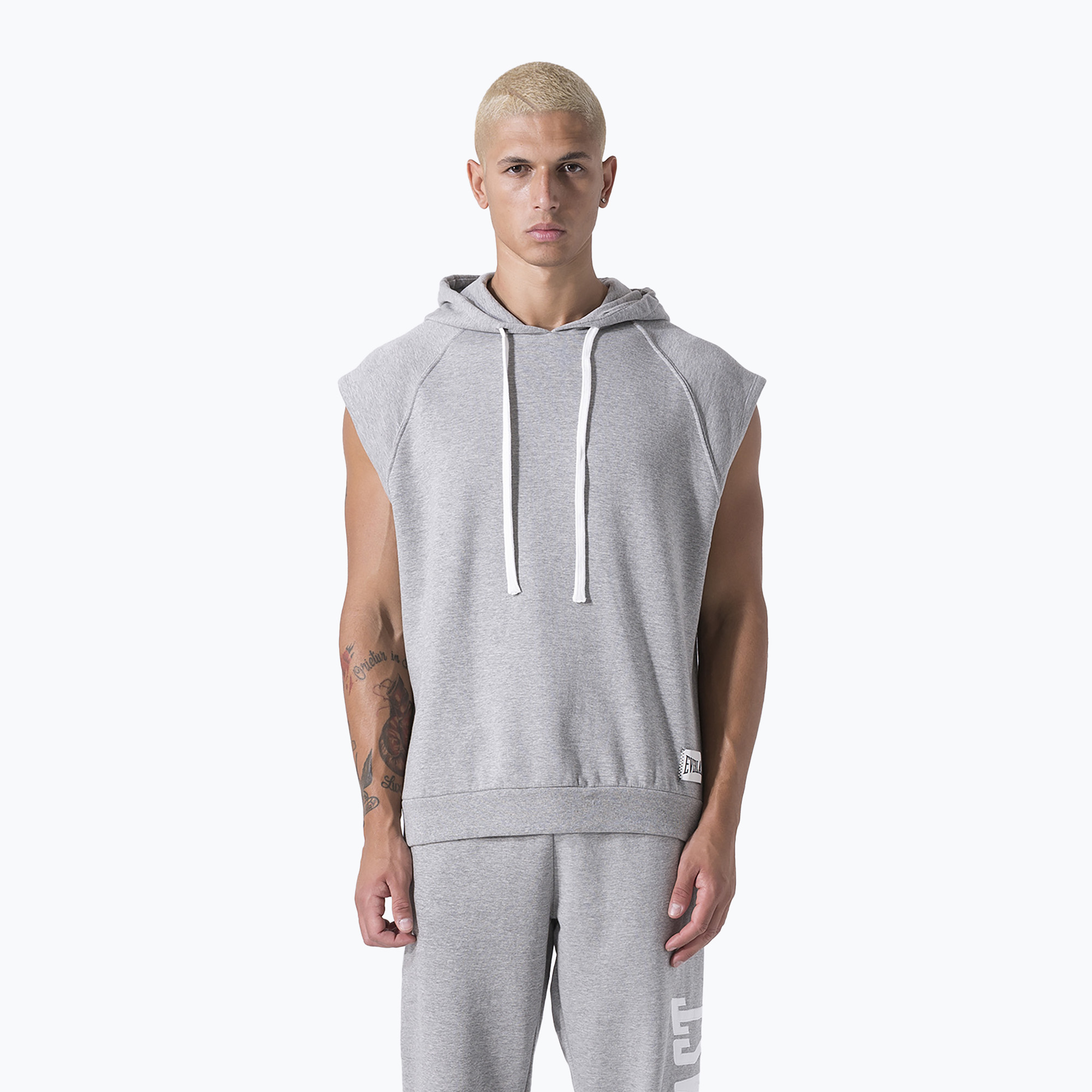 Bluza męska Everlast Exclusive Hoodie SL grey/melange | WYSYŁKA W 24H | 30 DNI NA ZWROT