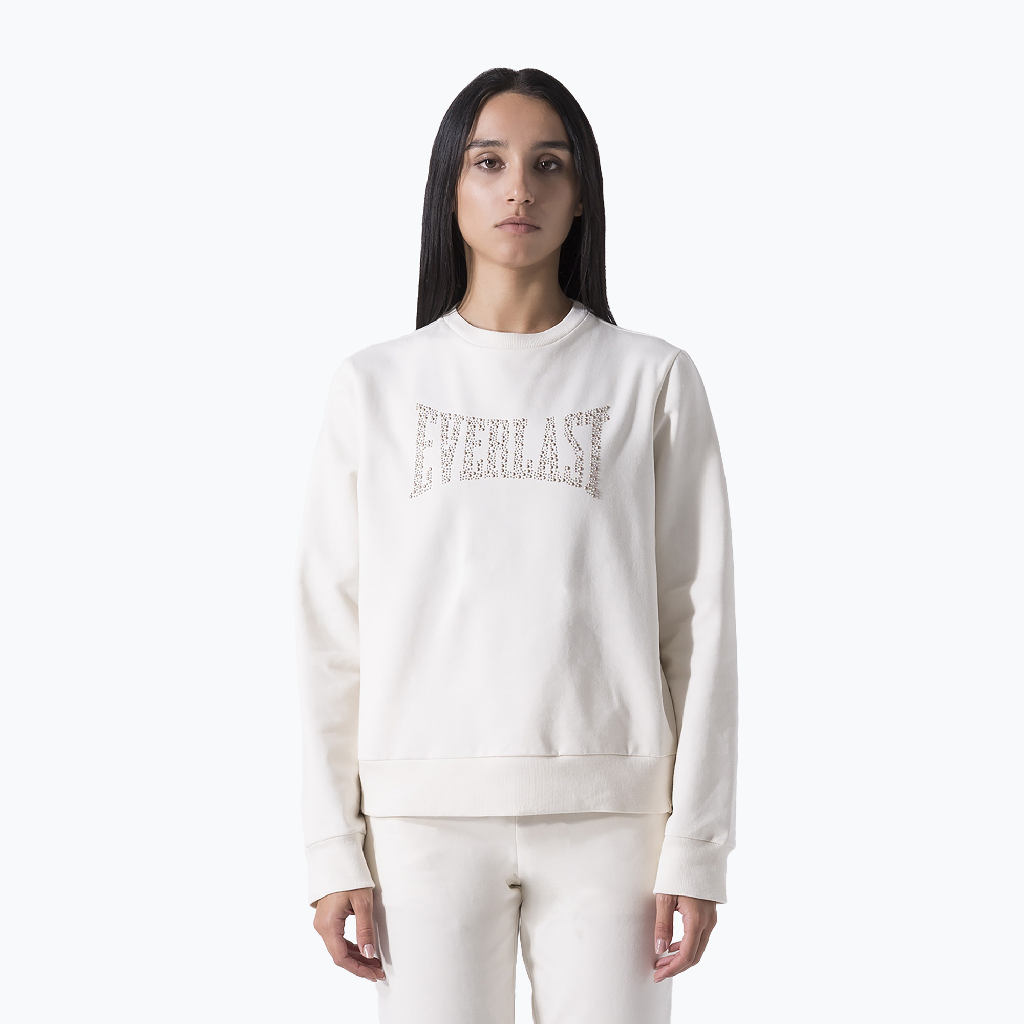 Bluza damska Everlast Leisure Crewneck dusty white | WYSYŁKA W 24H | 30 DNI NA ZWROT