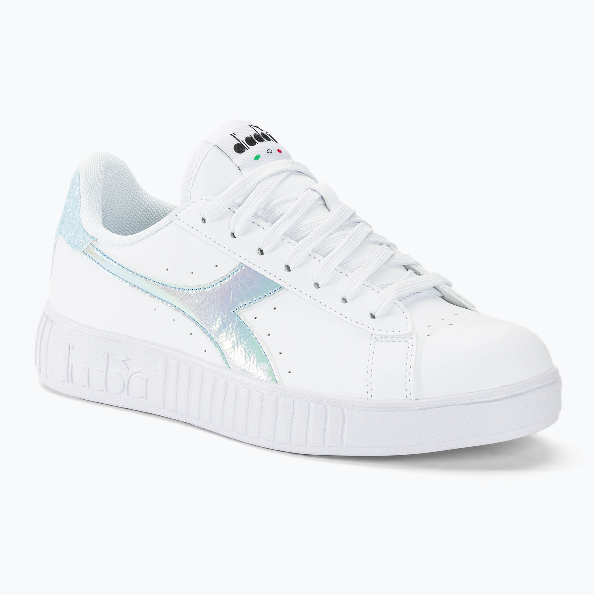 Buty damskie Diadora Step P Shimmer bianco/azzurro aria | WYSYŁKA W 24H | 30 DNI NA ZWROT