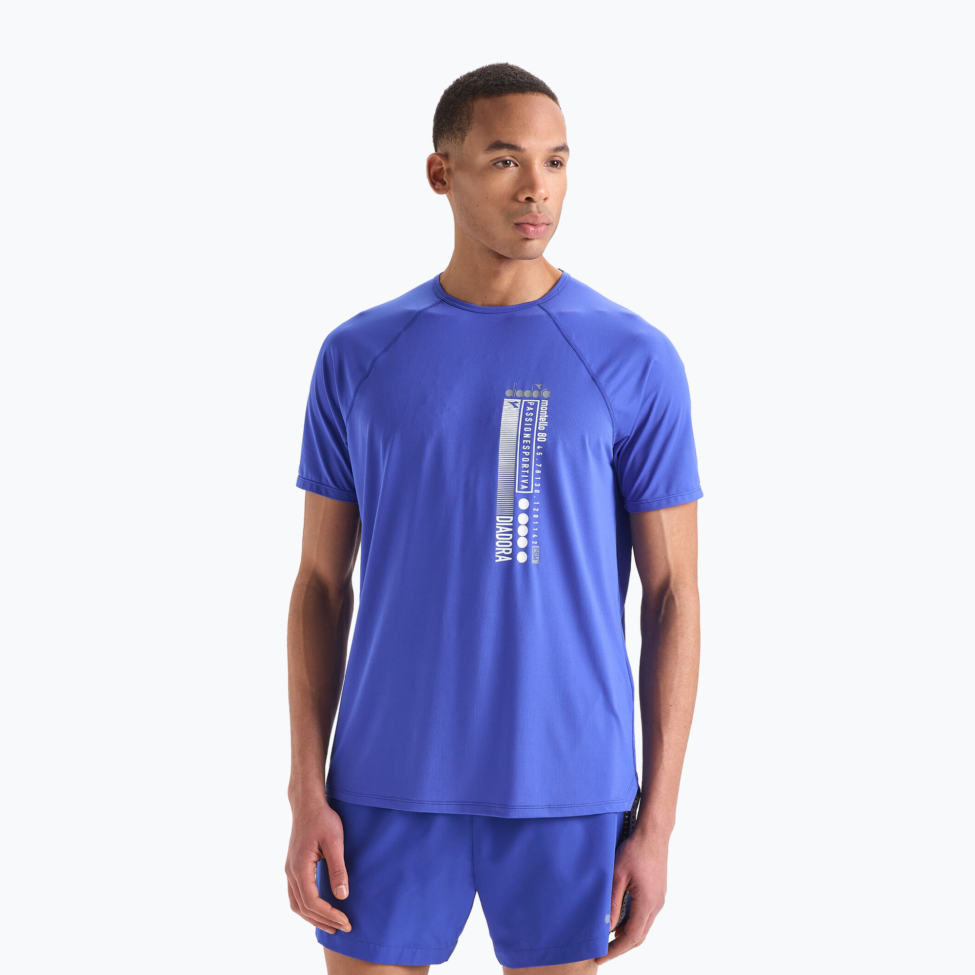 Koszulka męska Diadora Super Light Be One imperial blue | WYSYŁKA W 24H | 30 DNI NA ZWROT