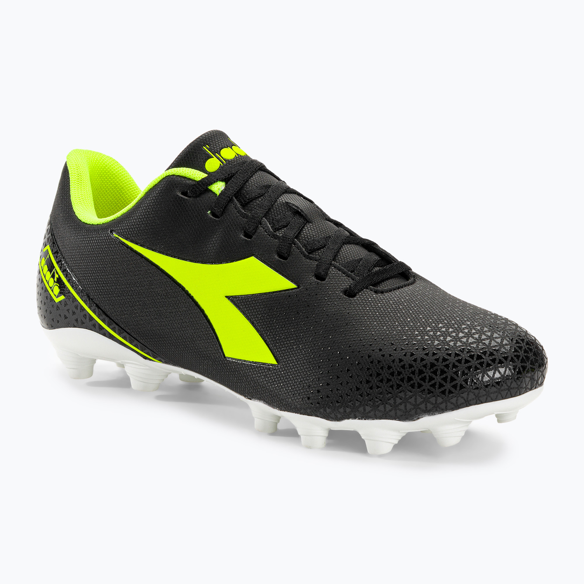 Buty piłkarskie męskie Diadora Pichichi 6 MG14 black/yellow fi dd/white | WYSYŁKA W 24H | 30 DNI NA ZWROT