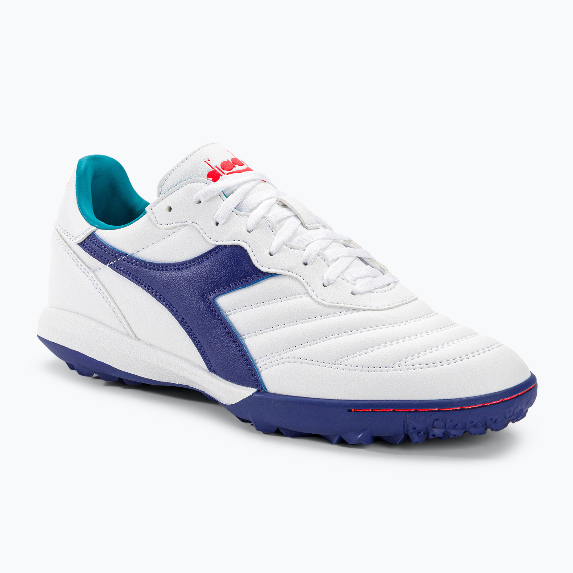 Buty piłkarskie męskie Diadora Brasil 2 R TFR white/navy | WYSYŁKA W 24H | 30 DNI NA ZWROT