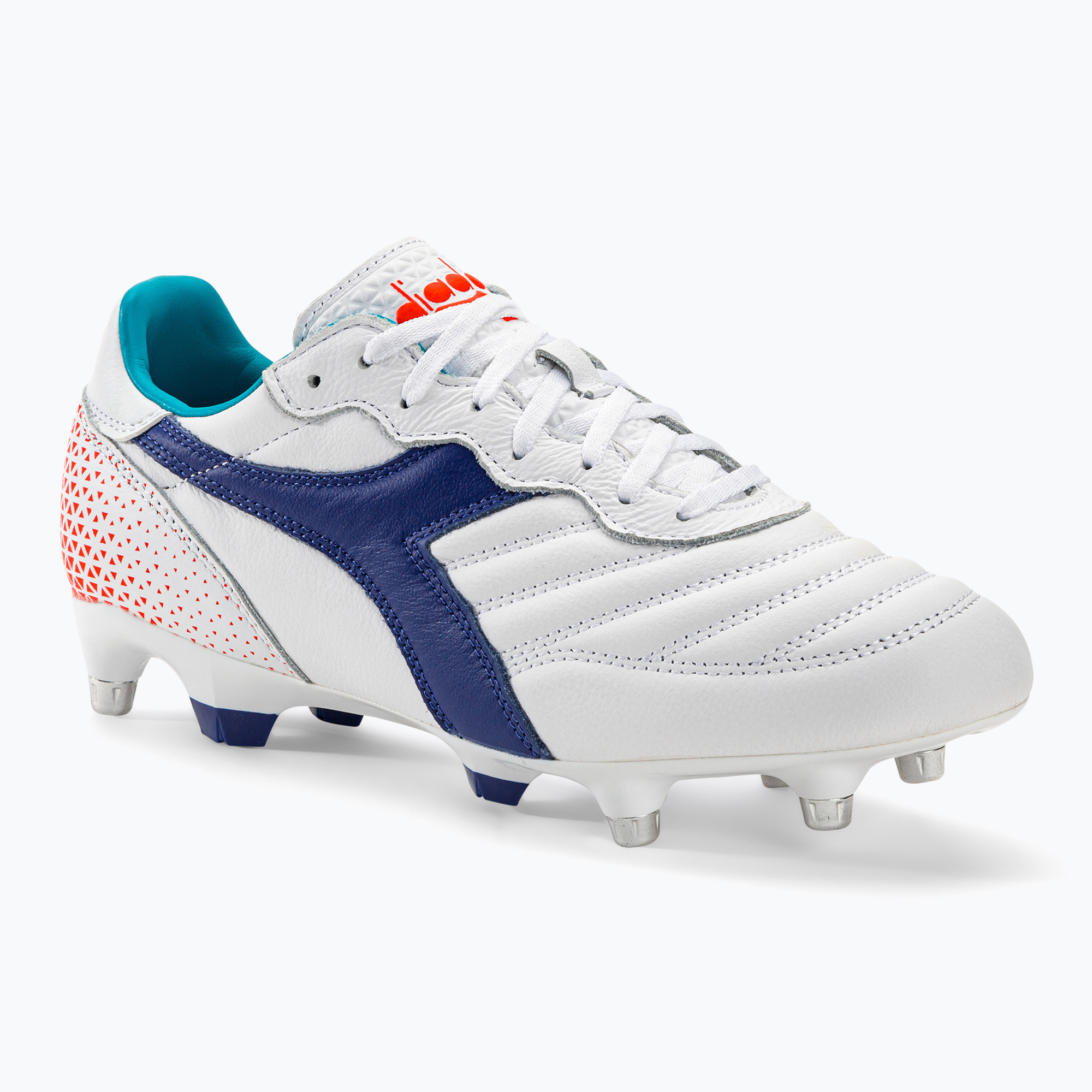 Buty piłkarskie męskie Diadora Brasil GR LT+ MPH white/navy | WYSYŁKA W 24H | 30 DNI NA ZWROT