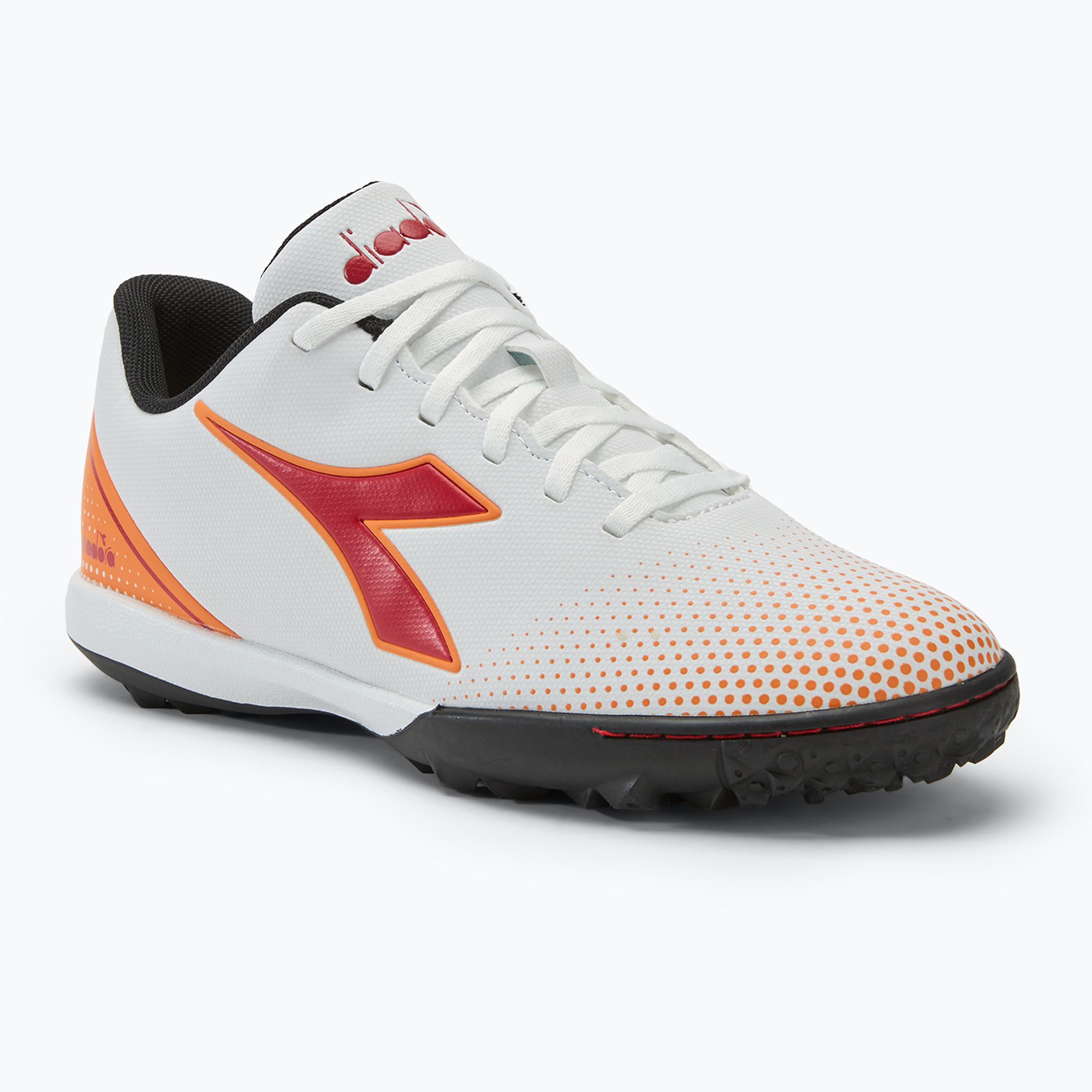 Buty piłkarskie męskie Diadora Pichichi 7 TFR white/chili pepper/russet orange | WYSYŁKA W 24H | 30 DNI NA ZWROT