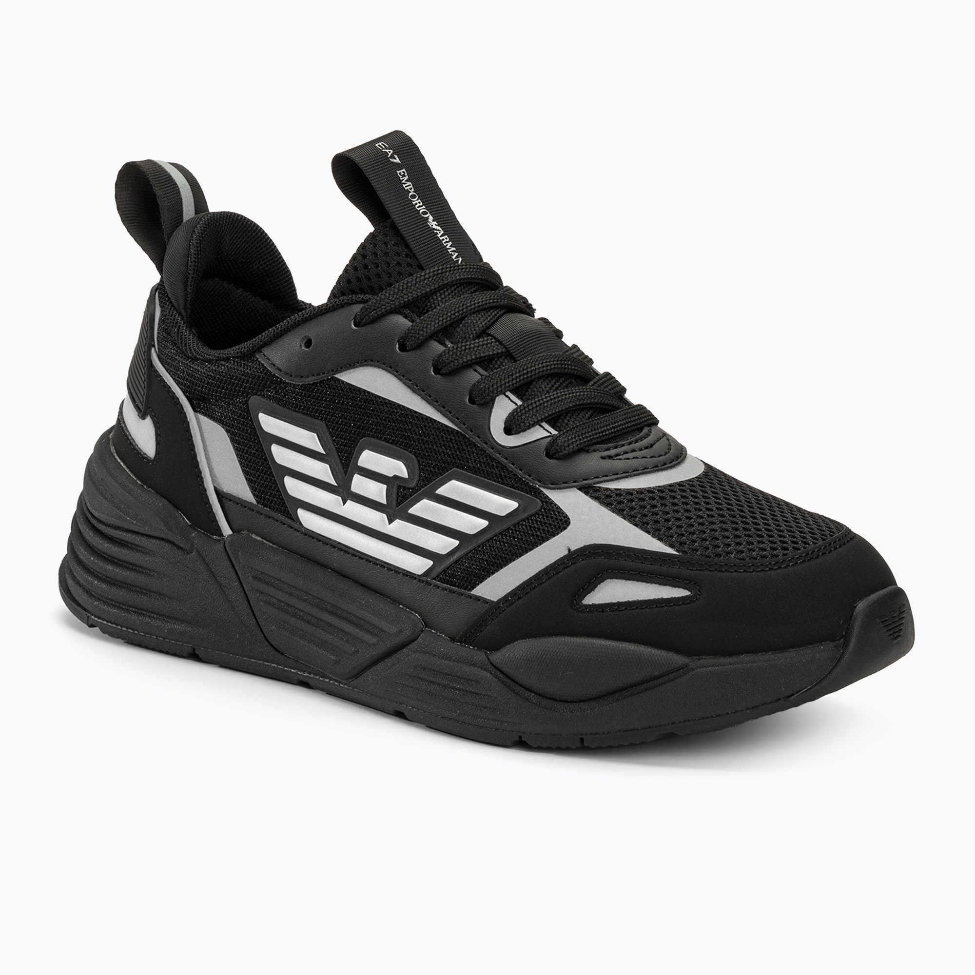 Buty EA7 Emporio Armani Ace Runner triple black/silver | WYSYŁKA W 24H | 30 DNI NA ZWROT