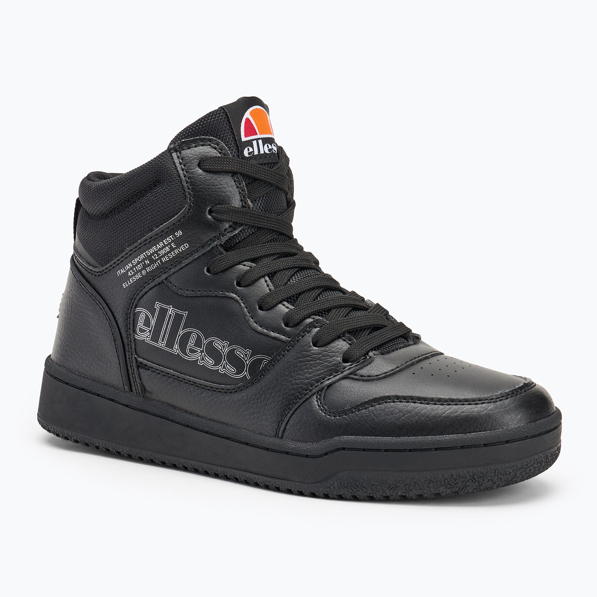 Buty męskie Ellesse Harvie total black | WYSYŁKA W 24H | 30 DNI NA ZWROT