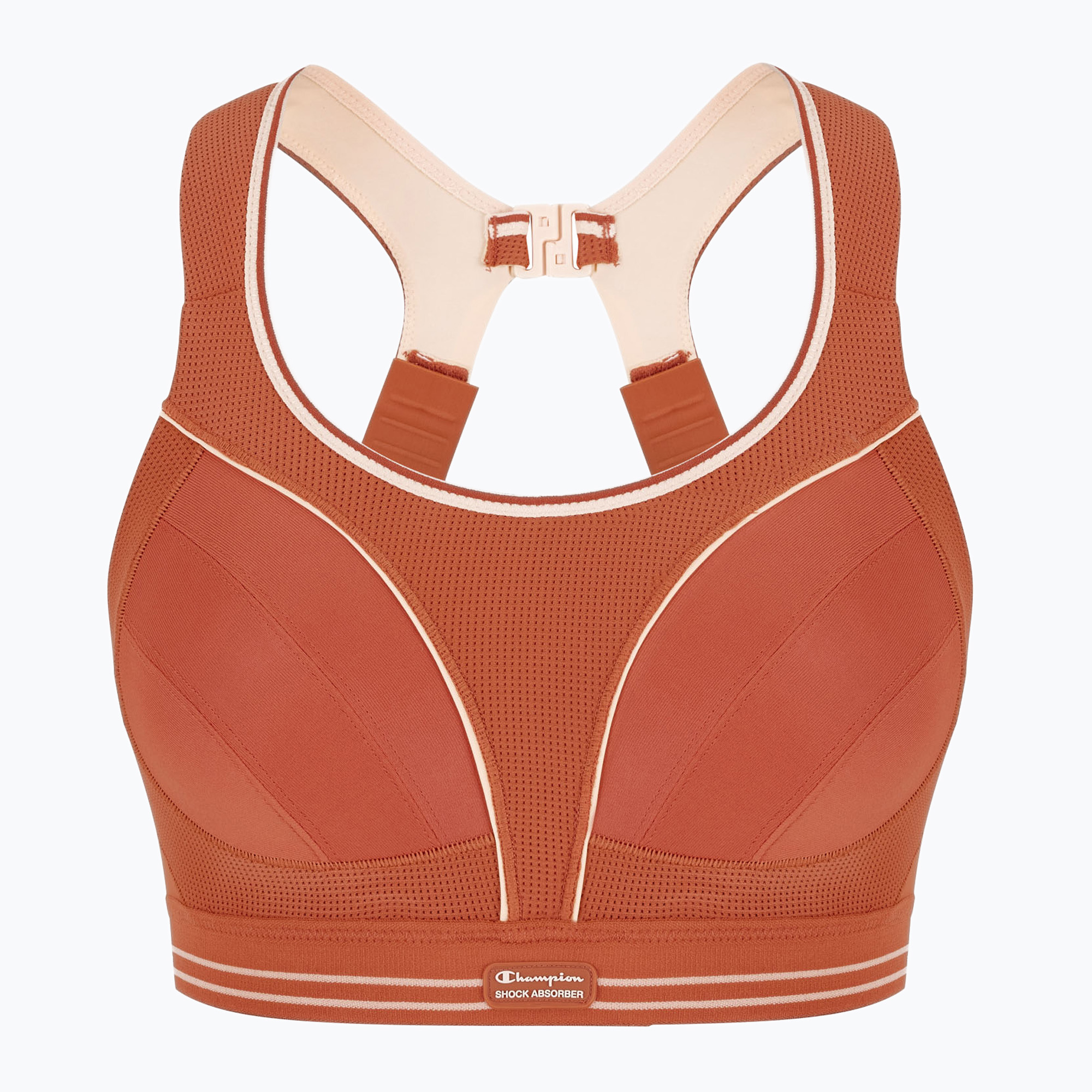 Biustonosz treningowy Shock Absorber Ultimate Run Bra heated copper 