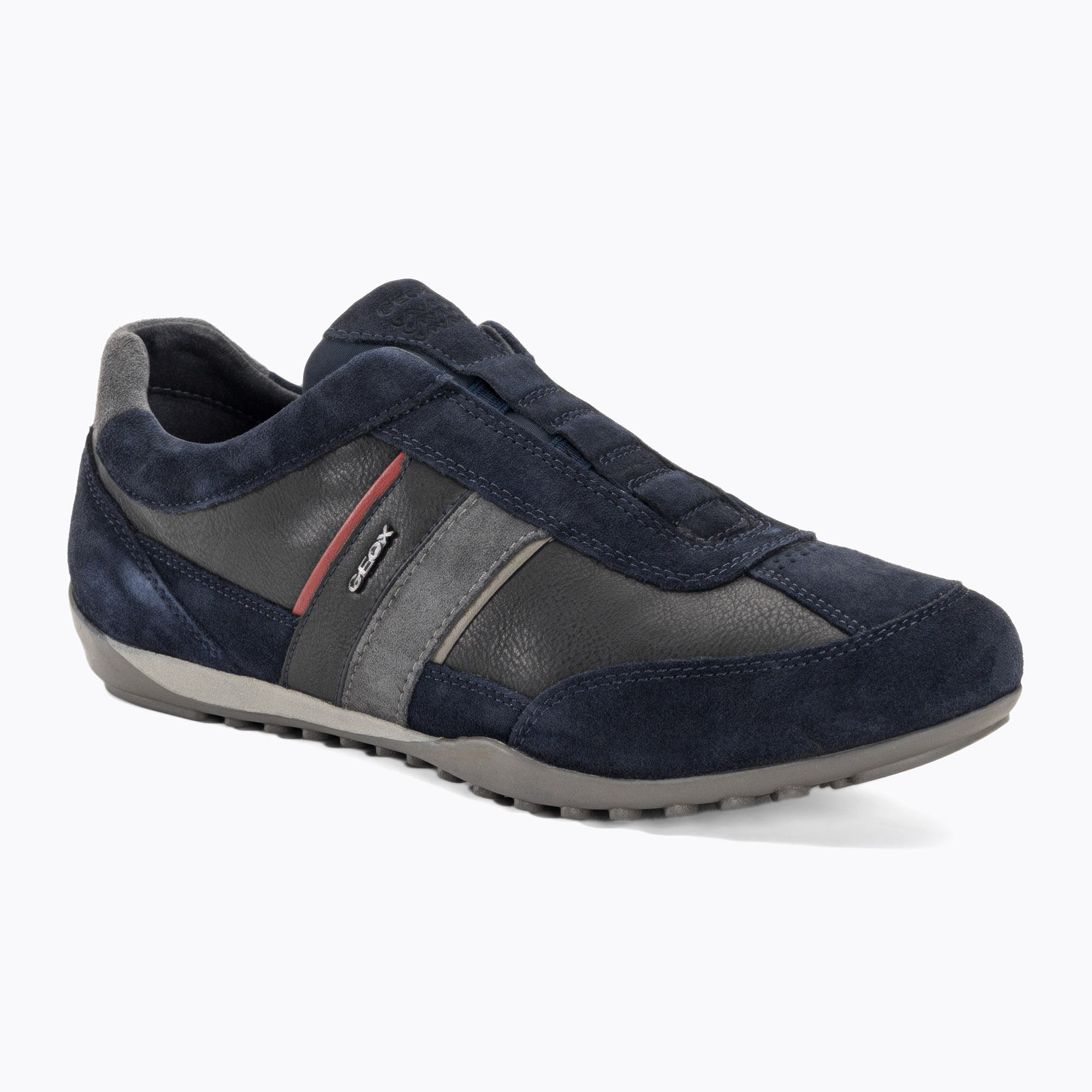 Buty męskie Geox Wells navy/burgundy | WYSYŁKA W 24H | 30 DNI NA ZWROT