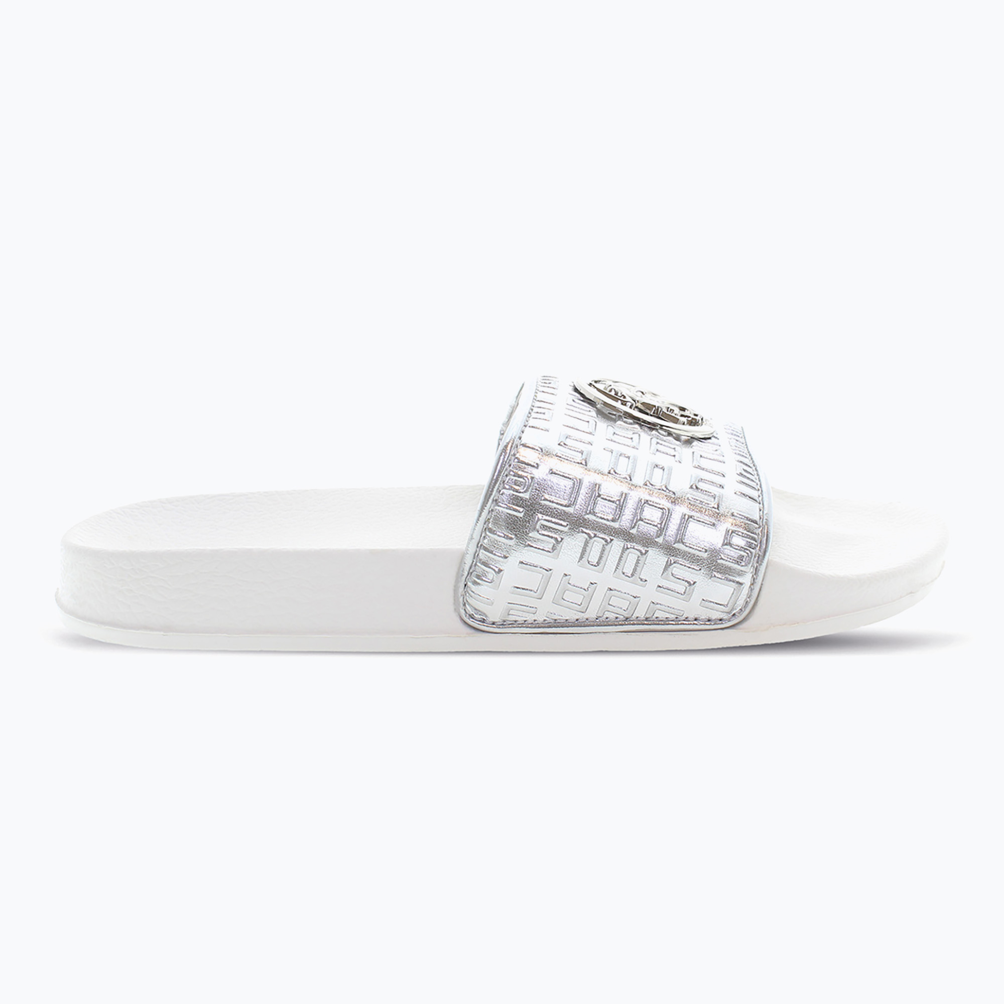 Klapki damskie U.S.Polo Assn IVY002B silver 