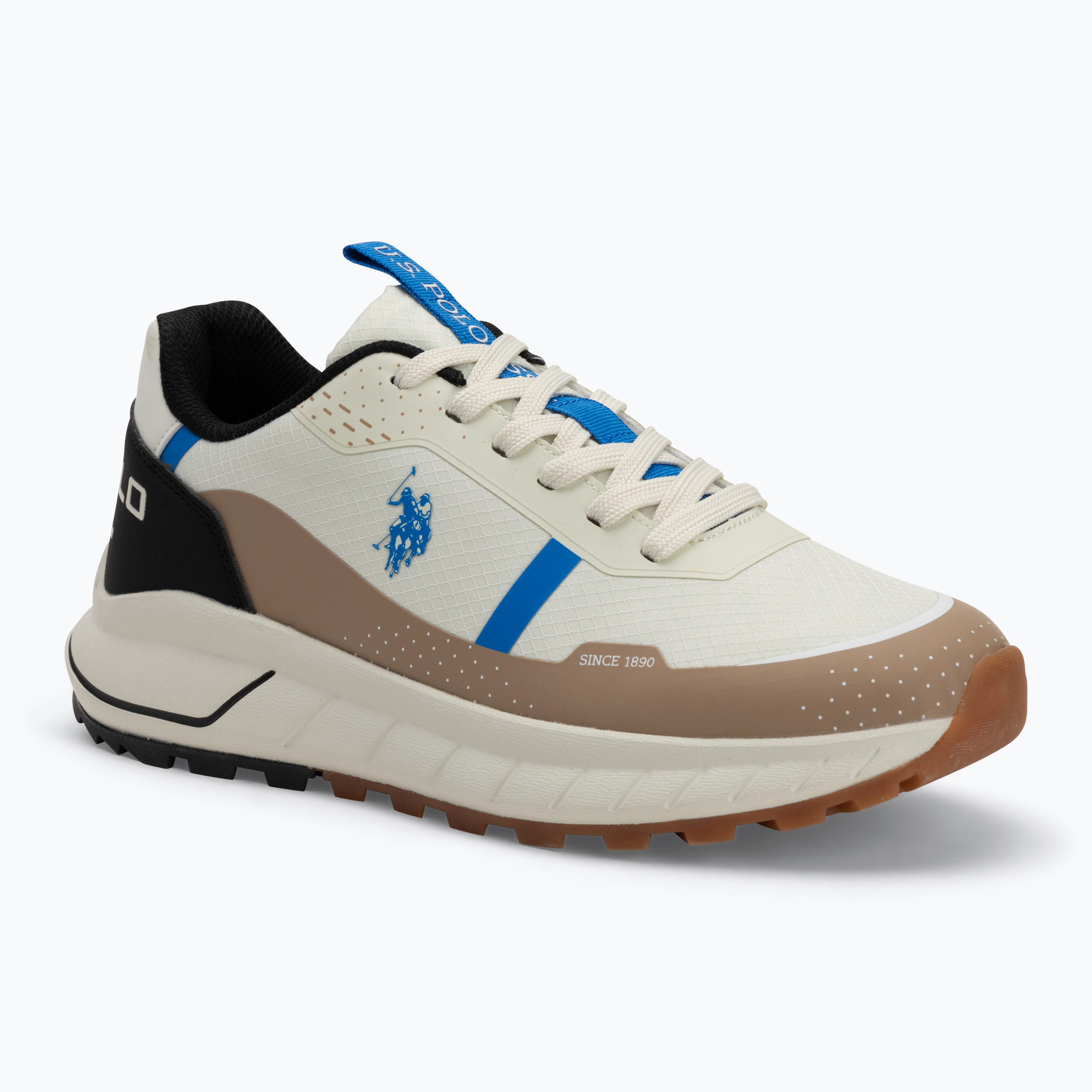 Buty męskie U.S. Polo Assn. SETH012 beige/white 