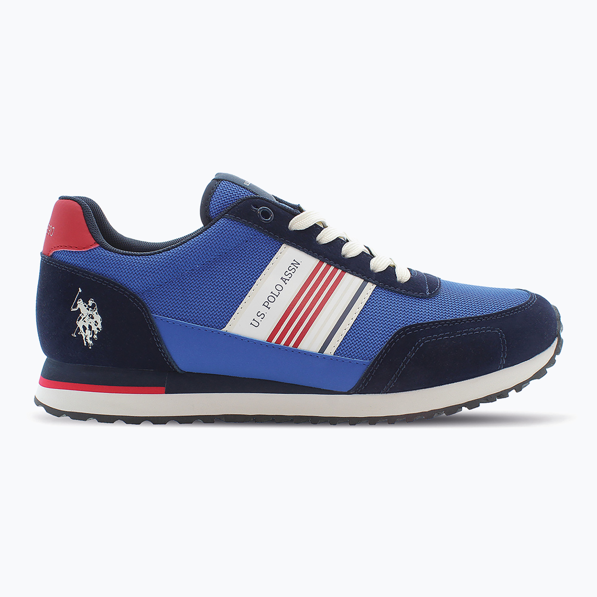 Buty męskie U.S. Polo Assn. XIRIO009A blue/red | WYSYŁKA W 24H | 30 DNI NA ZWROT