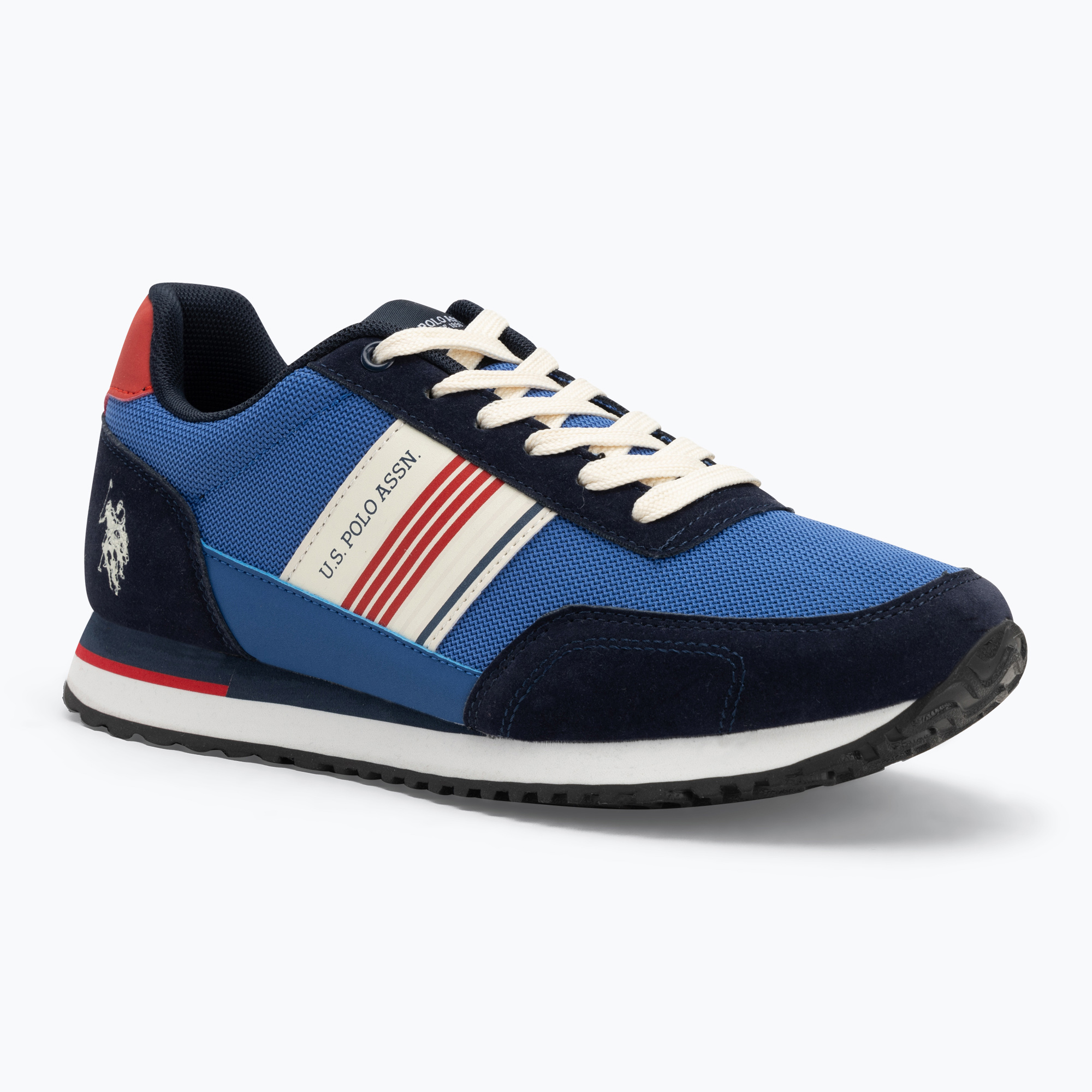 Buty męskie U.S. Polo Assn. XIRIO009A blue/red 