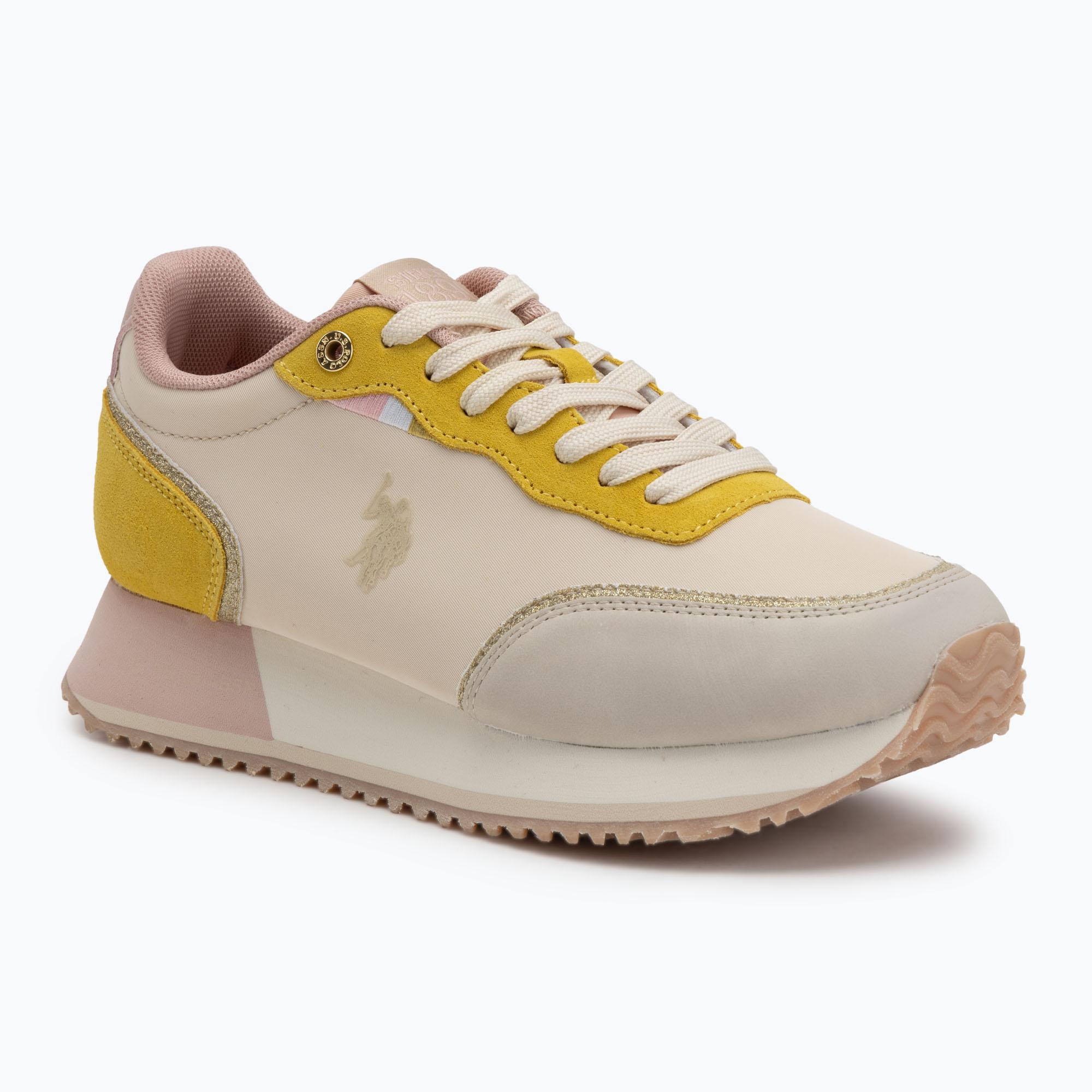 Buty damskie U.S. Polo Assn. SACHA007 beige/nude 