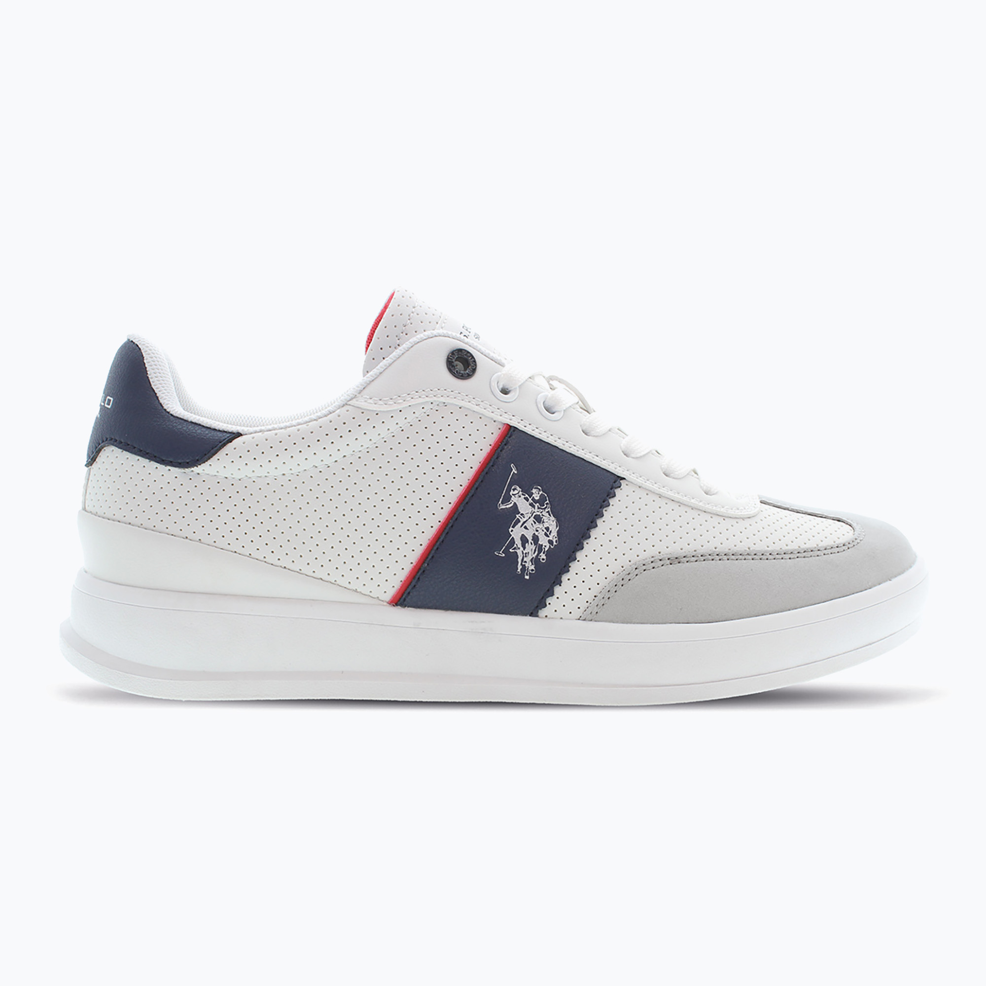 Buty męskie U.S. Polo Assn. CAMPY001D white/blue | WYSYŁKA W 24H | 30 DNI NA ZWROT